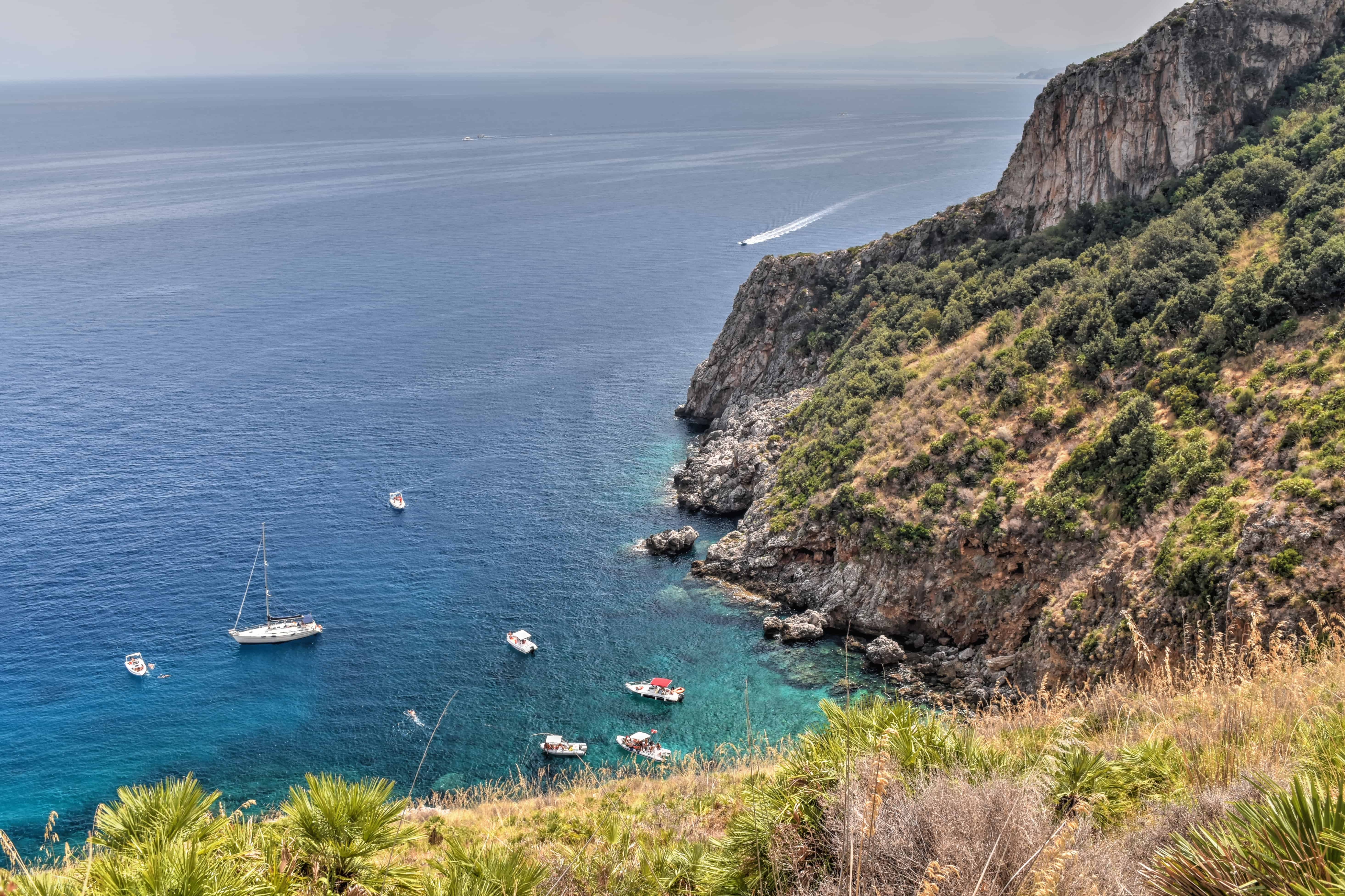 zingaro nature reserve hiking sicily travel 