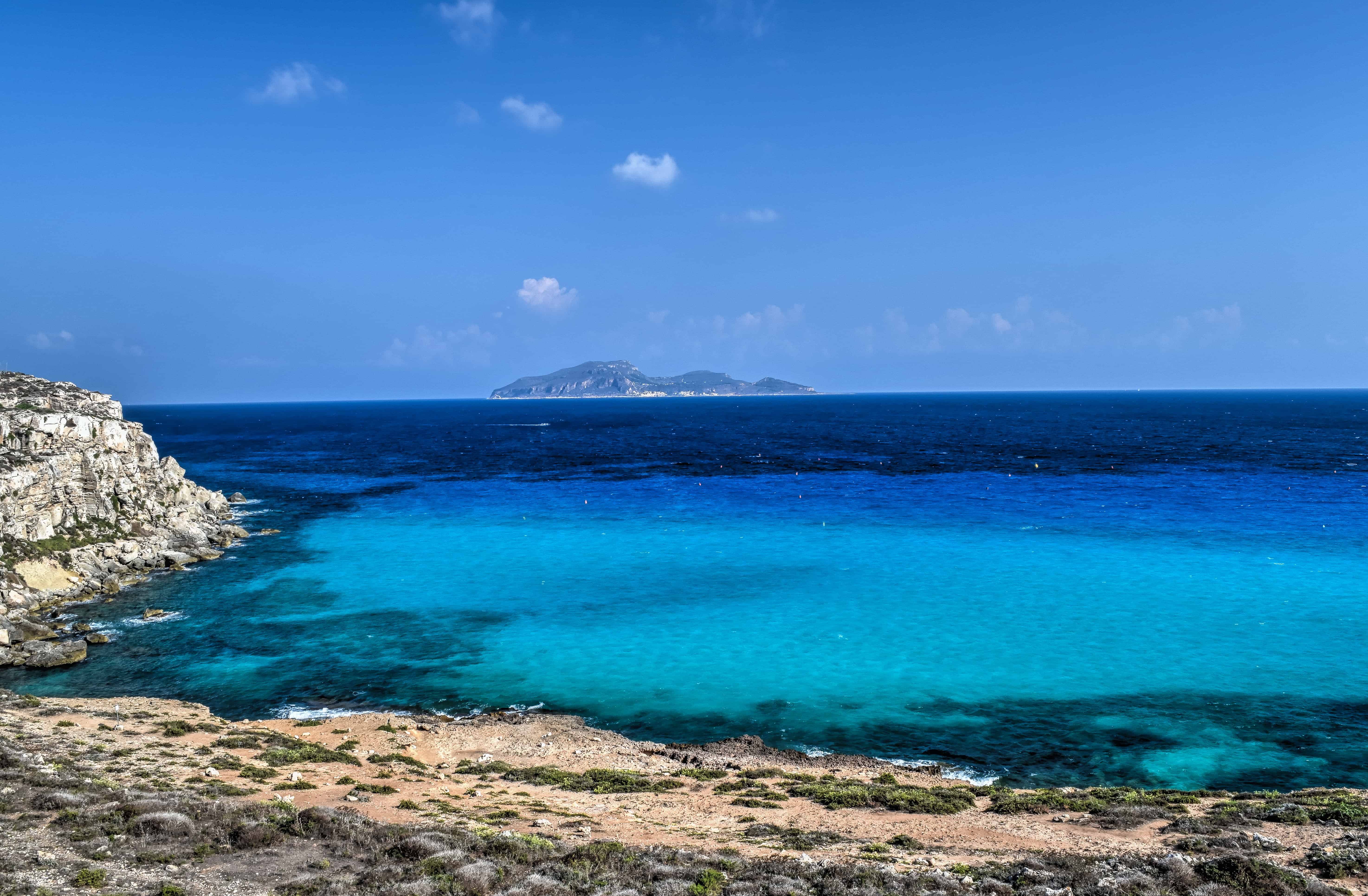 Favignana egadi sicily travel beach