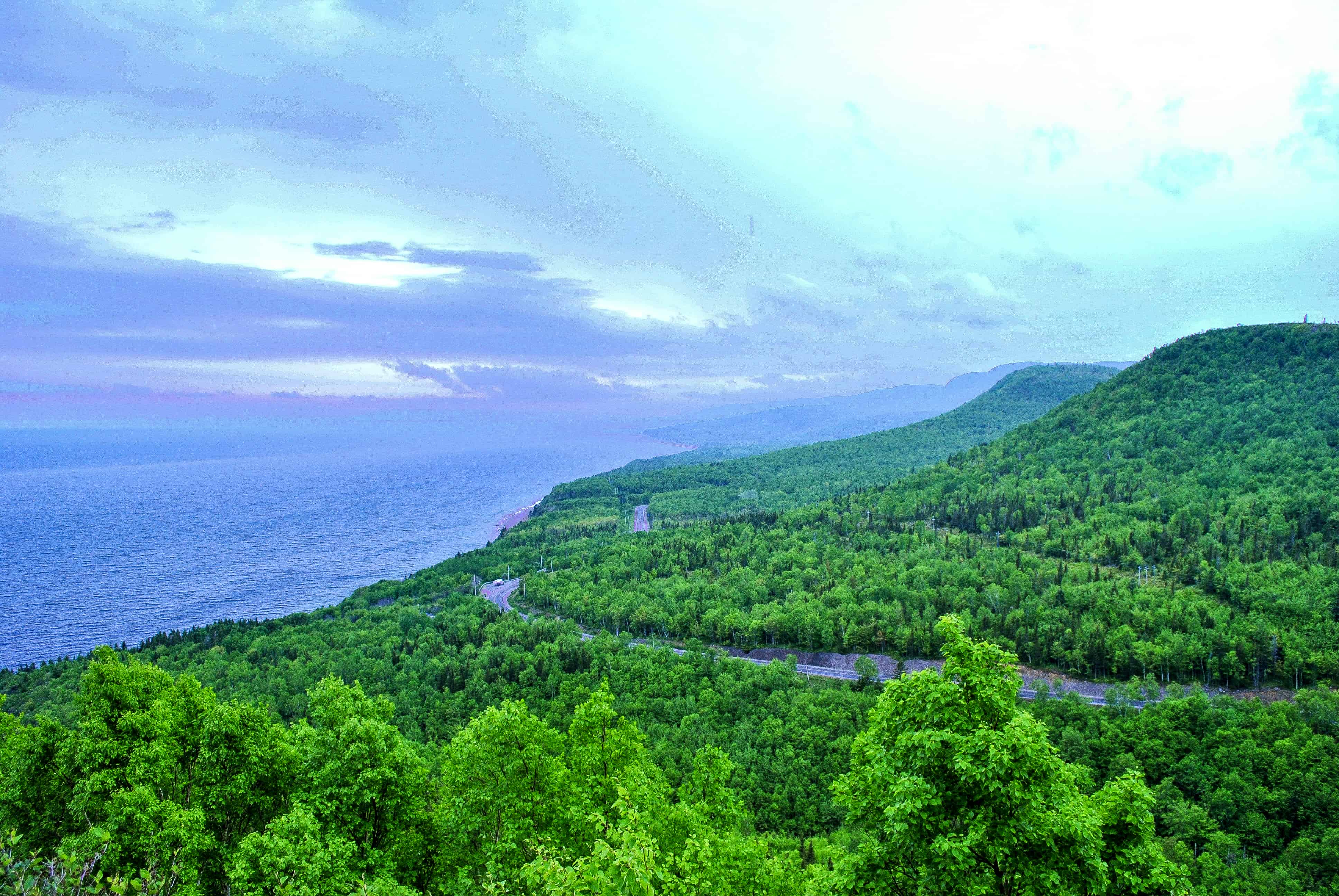 Atlantic Canada -Cape Breton Highlands in Nova Scotia