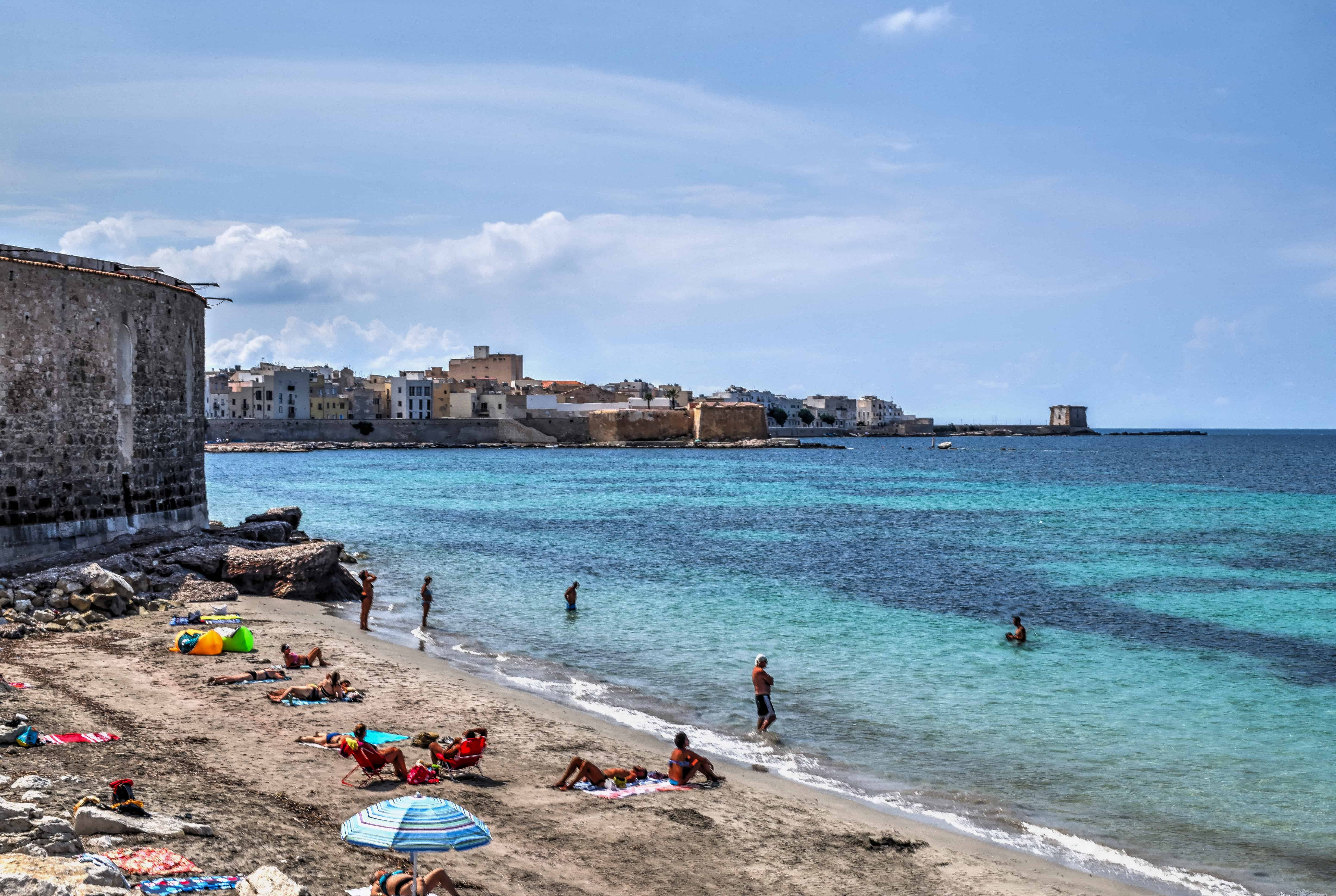 Trapani Beach - Sicily Travel