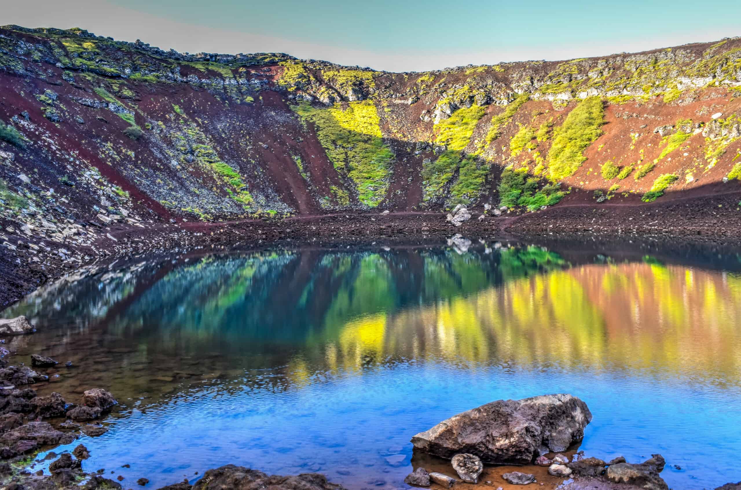 Kerid crater iceland