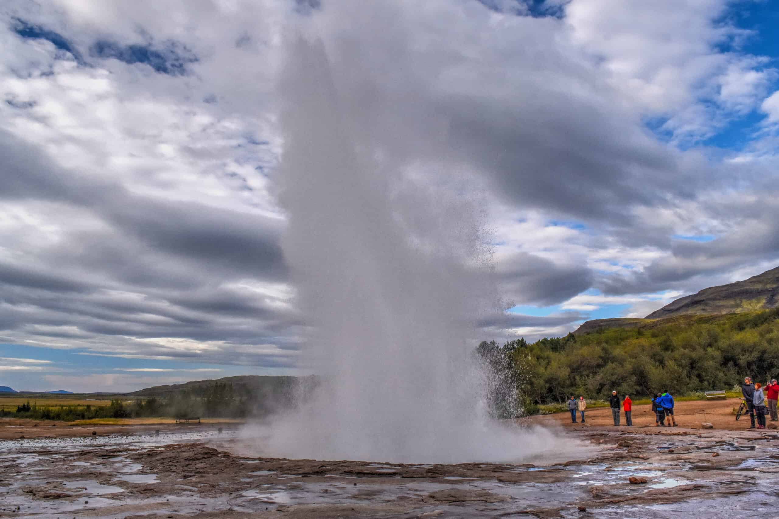 Haukadalur geothermal area strokkur