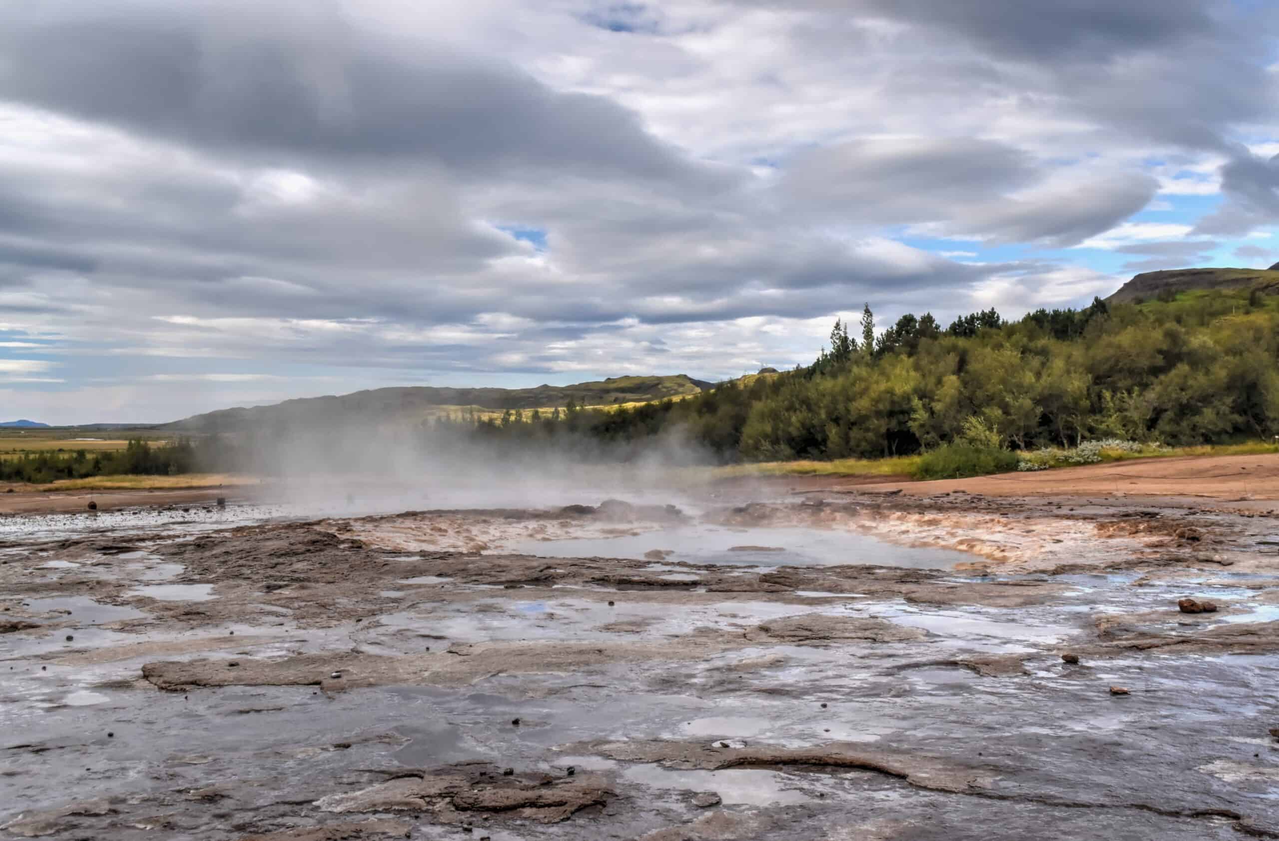 aukadalur geothermal area iceland geysir