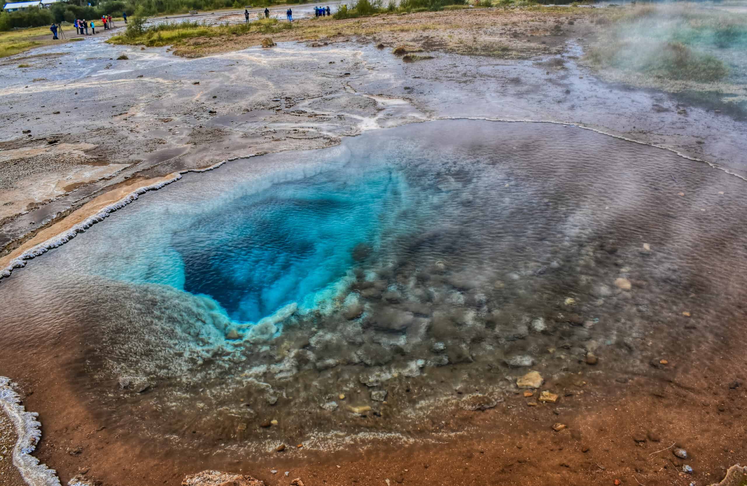 Haukadalur geothermal area iceland geysir