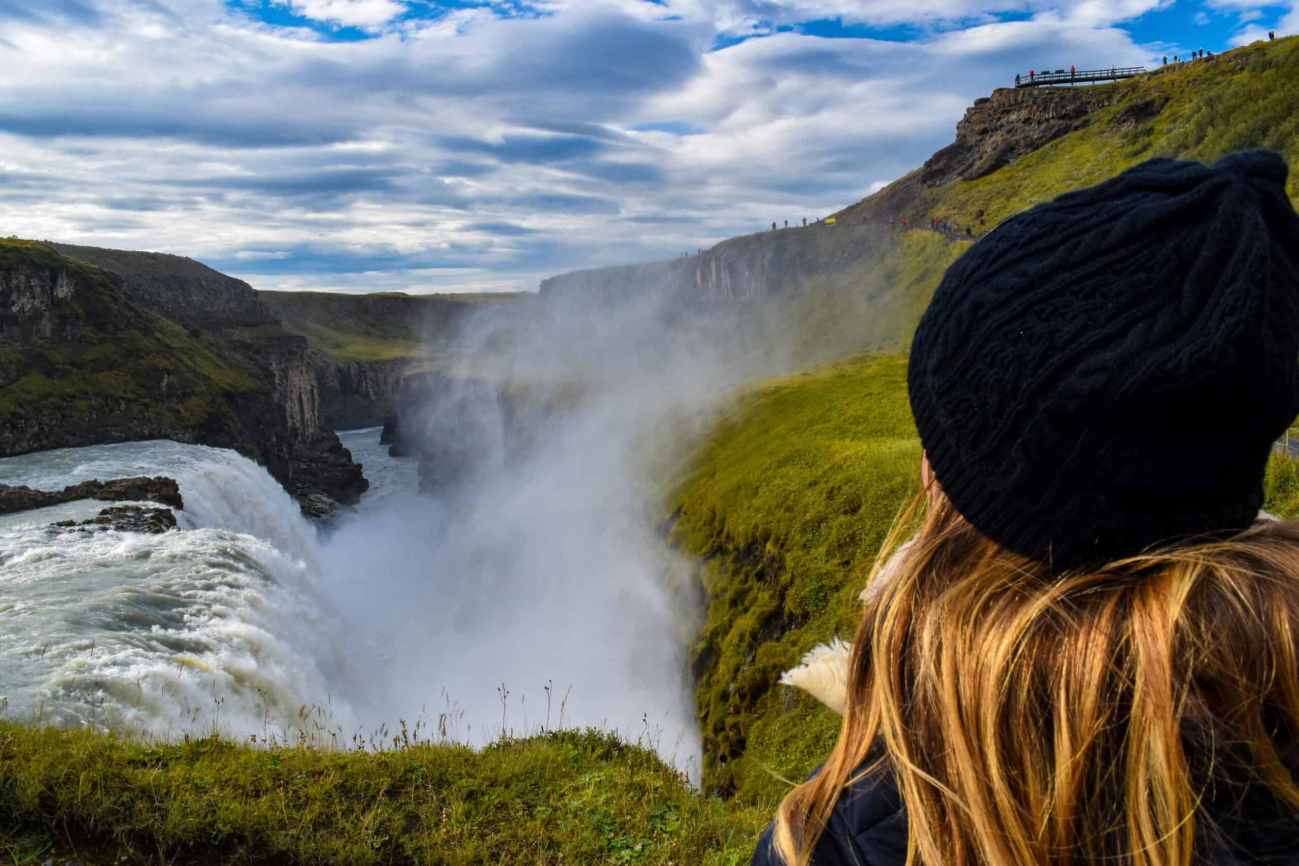 gullfoss waterfall iceland golden circle