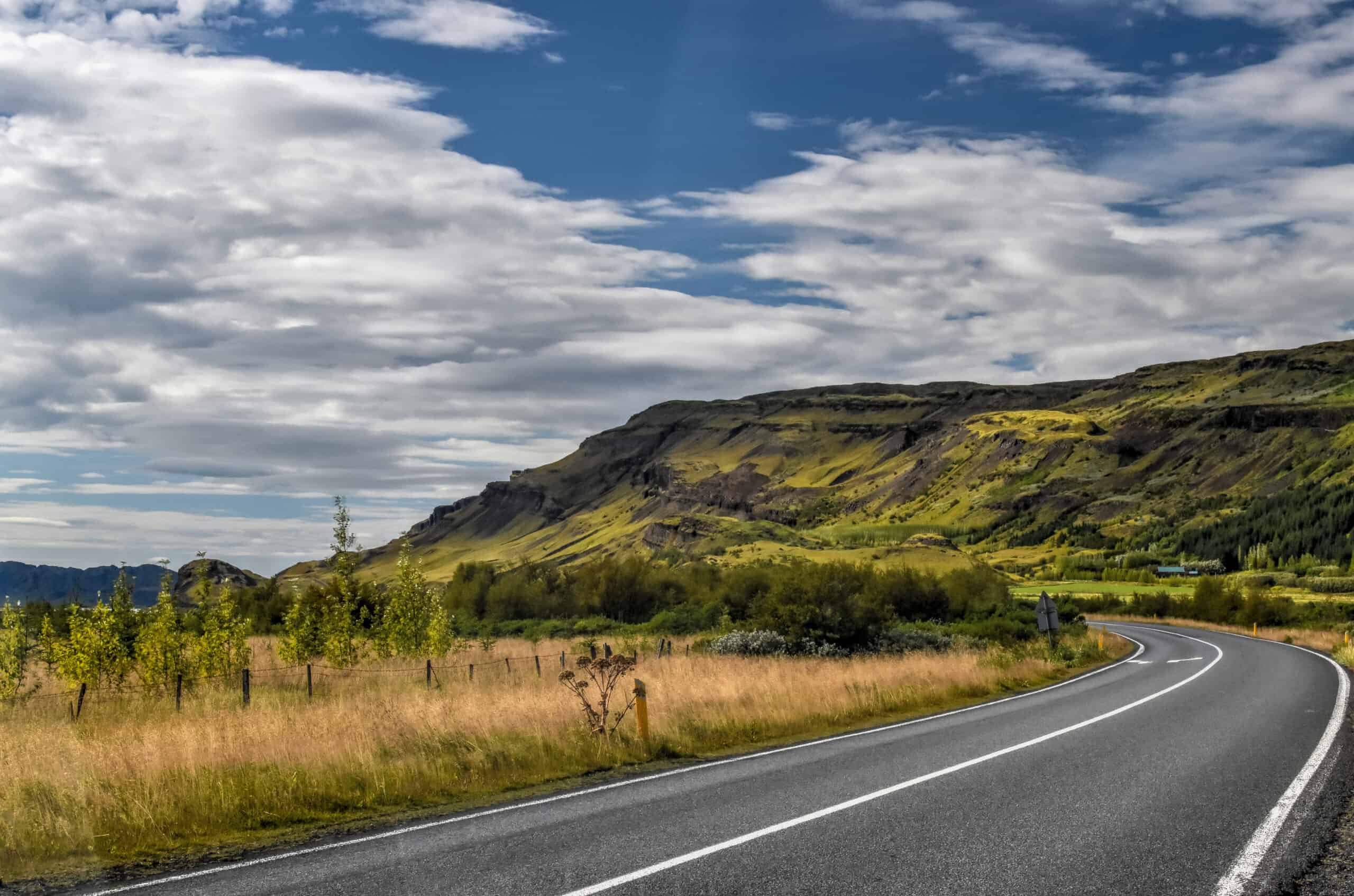 iceland ring road landscapes green