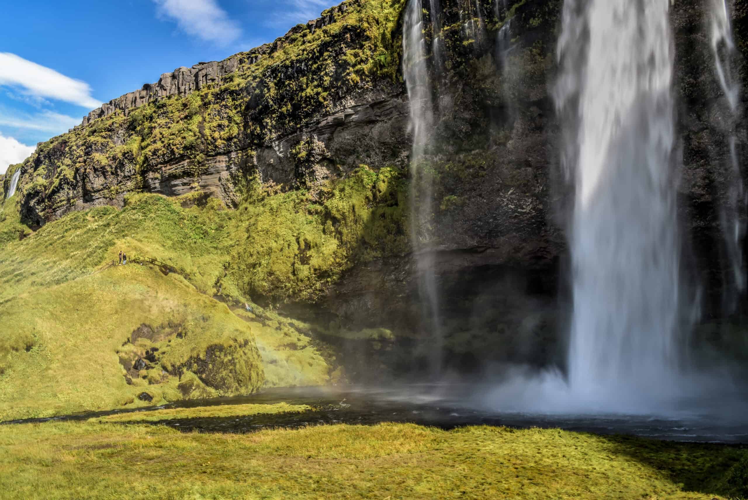 Seljalandsfoss waterfall iceland