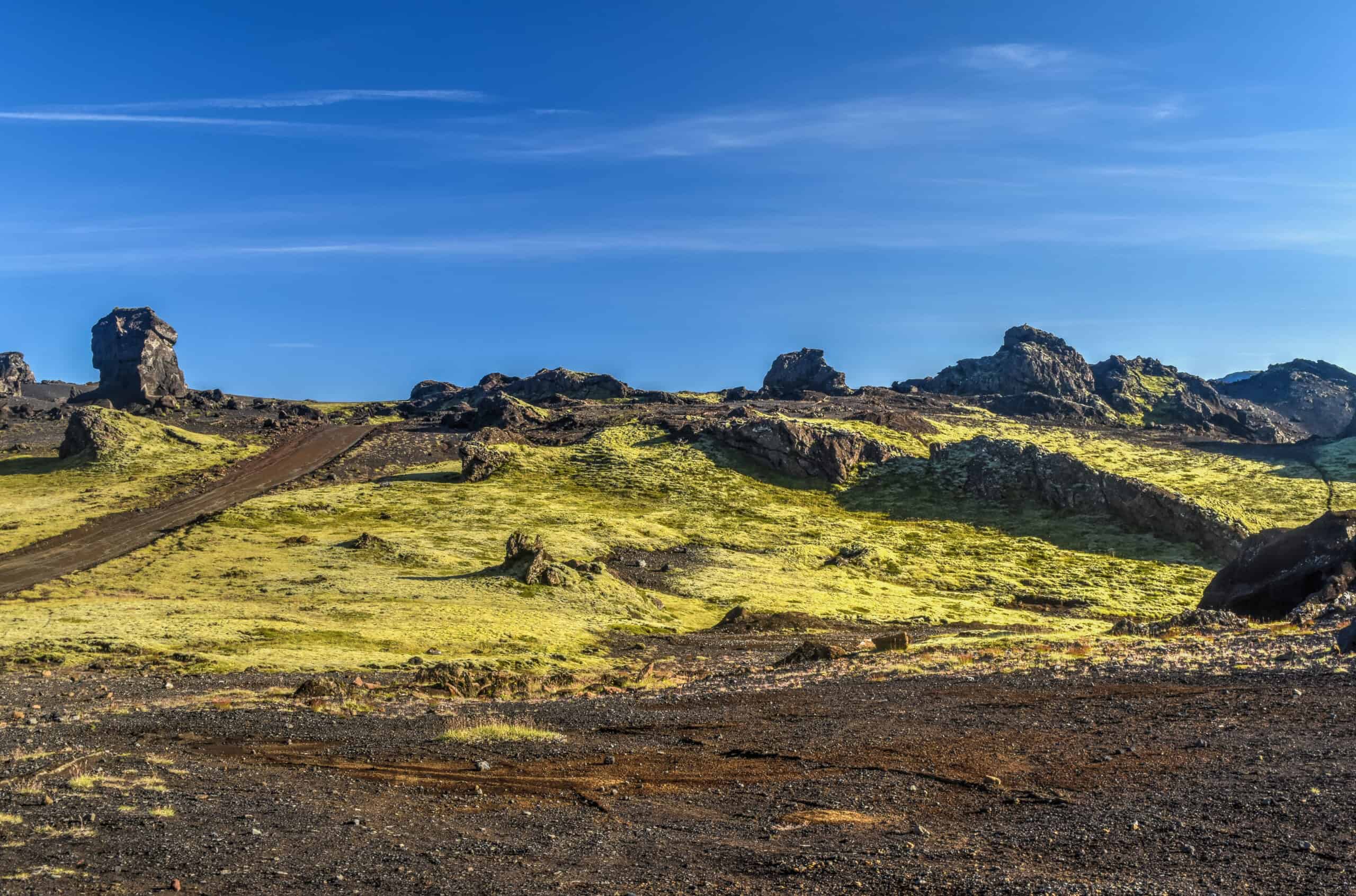 road to Þakgil scenery