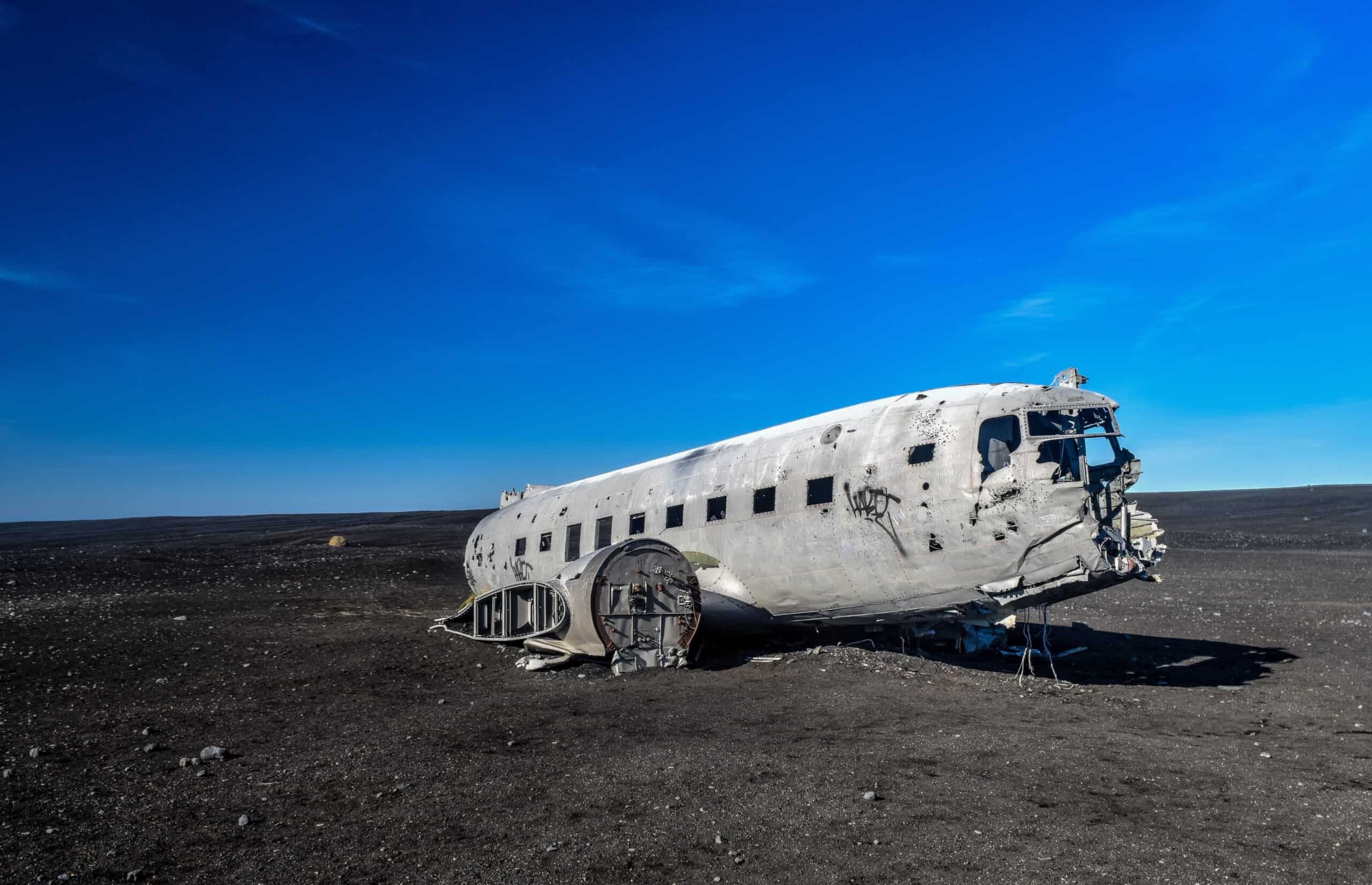 Sólheimasandur beach plane wreck iceland