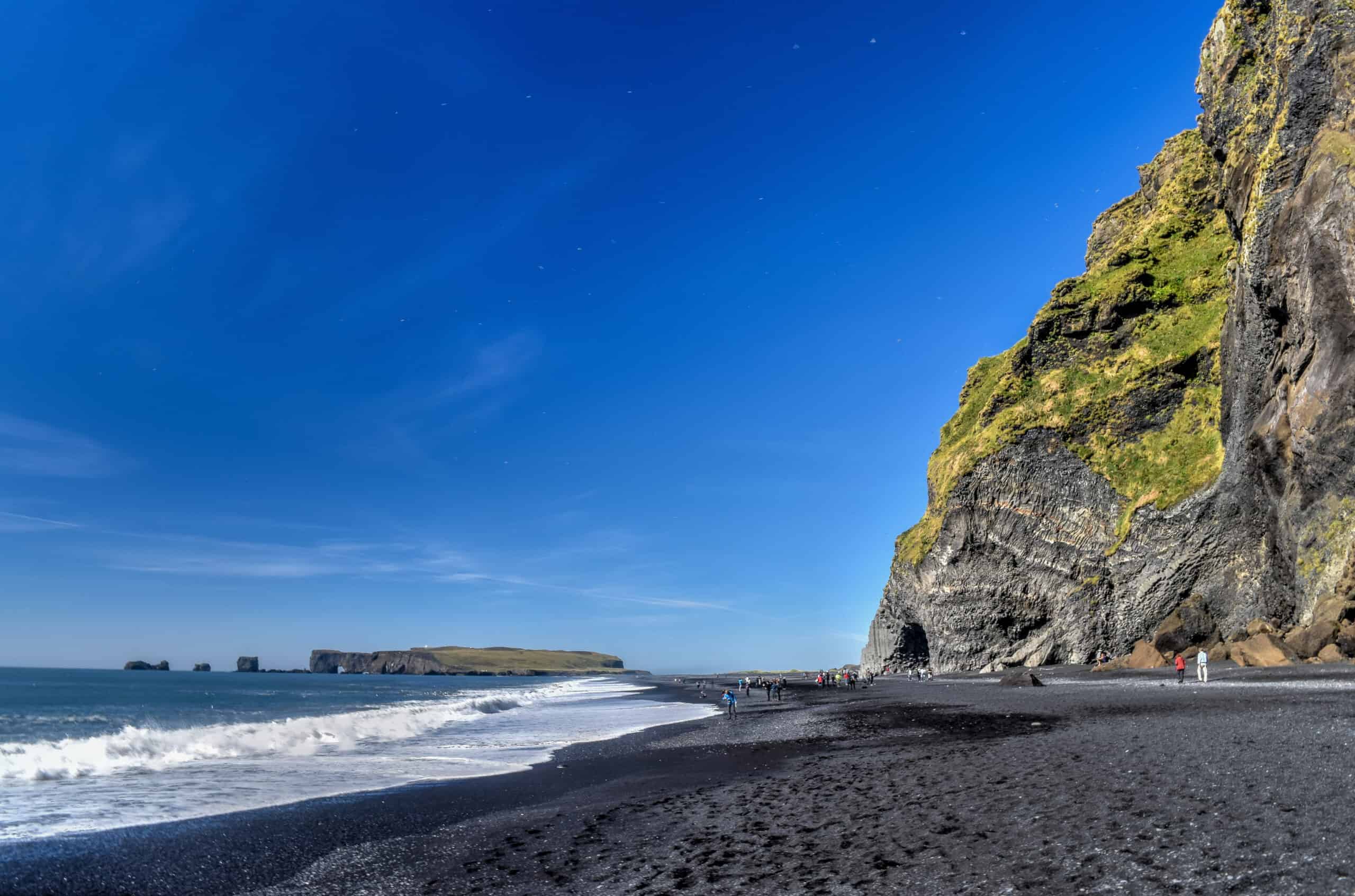 Reynisfjara black sand beach iceland