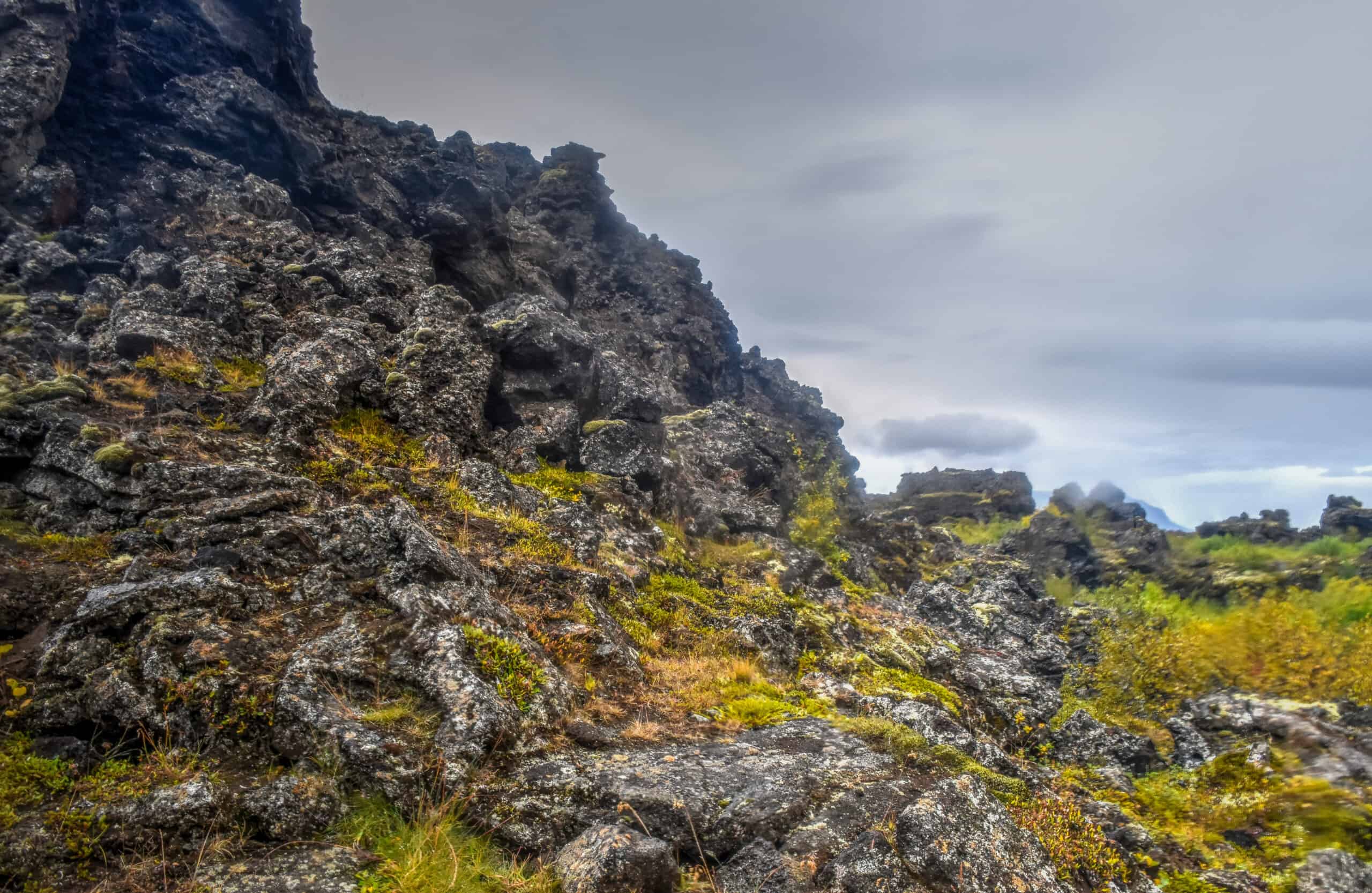 Dimmuborgir iceland myvatn