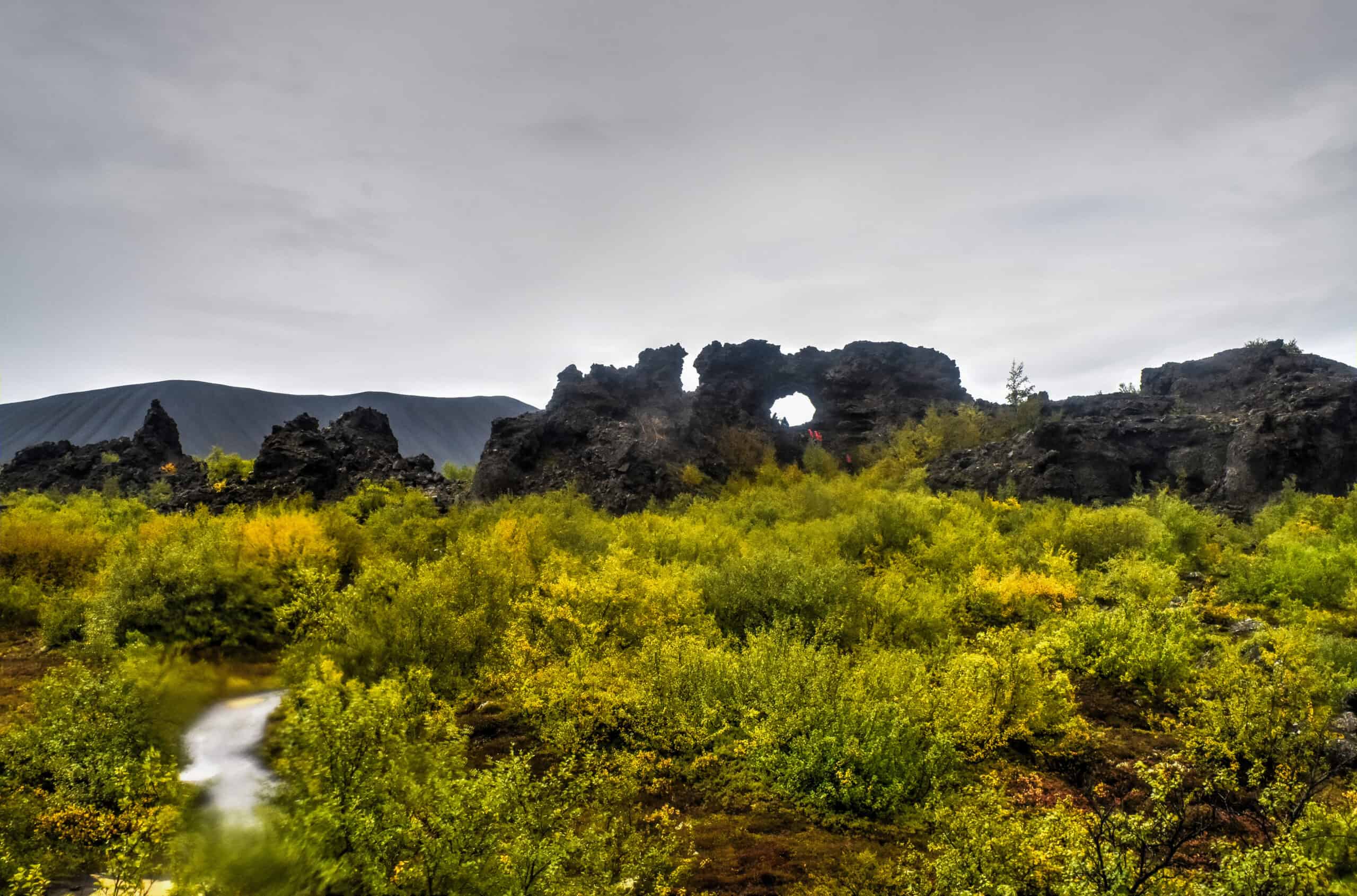 Dimmuborgir iceland myvatn