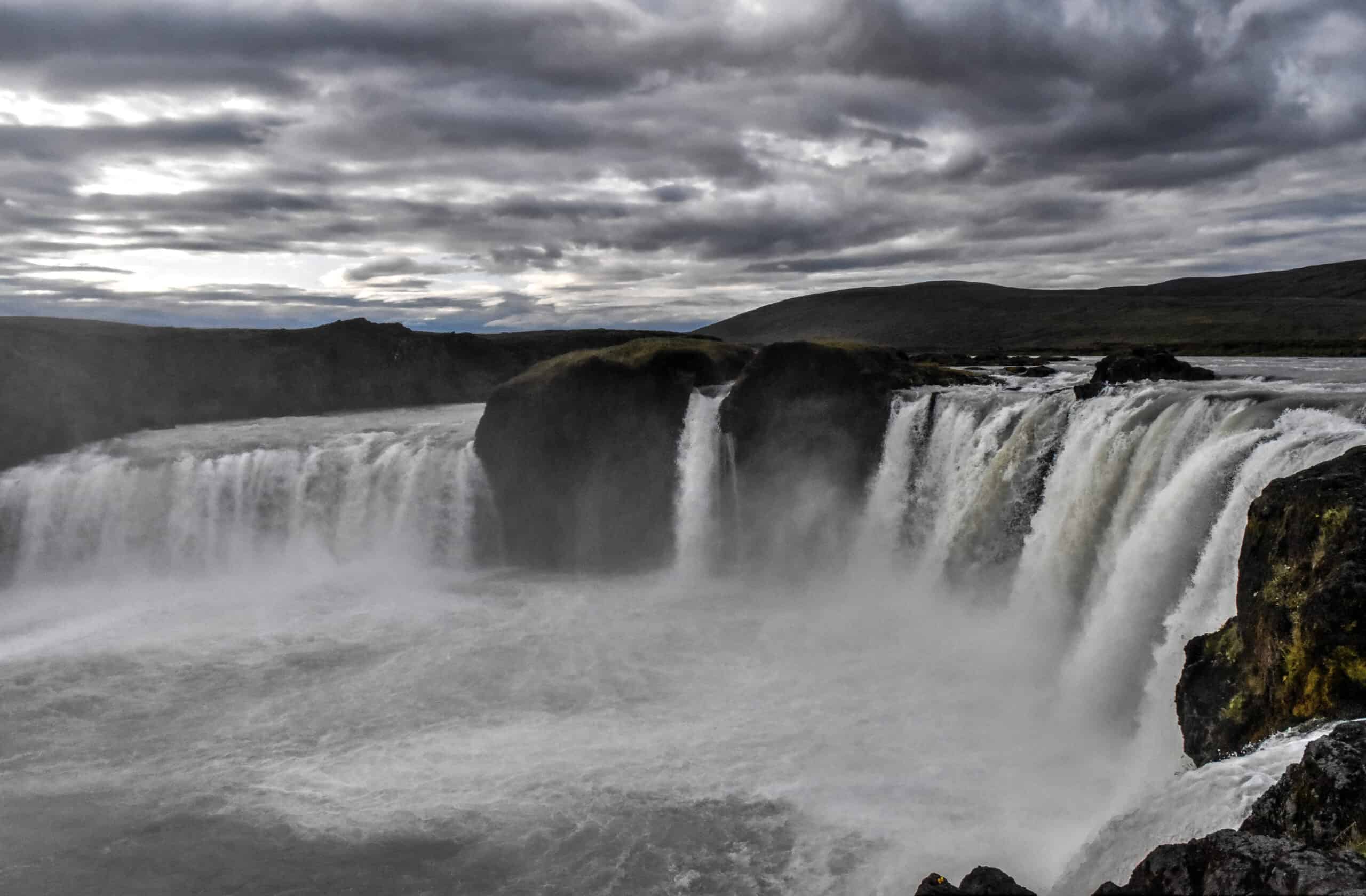 godafoss waterfall iceland