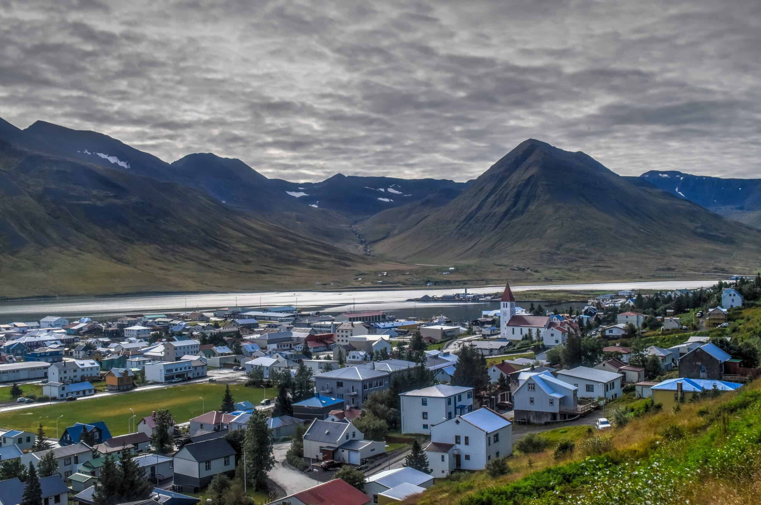 Tröllaskagi peninsula Siglufjörður iceland