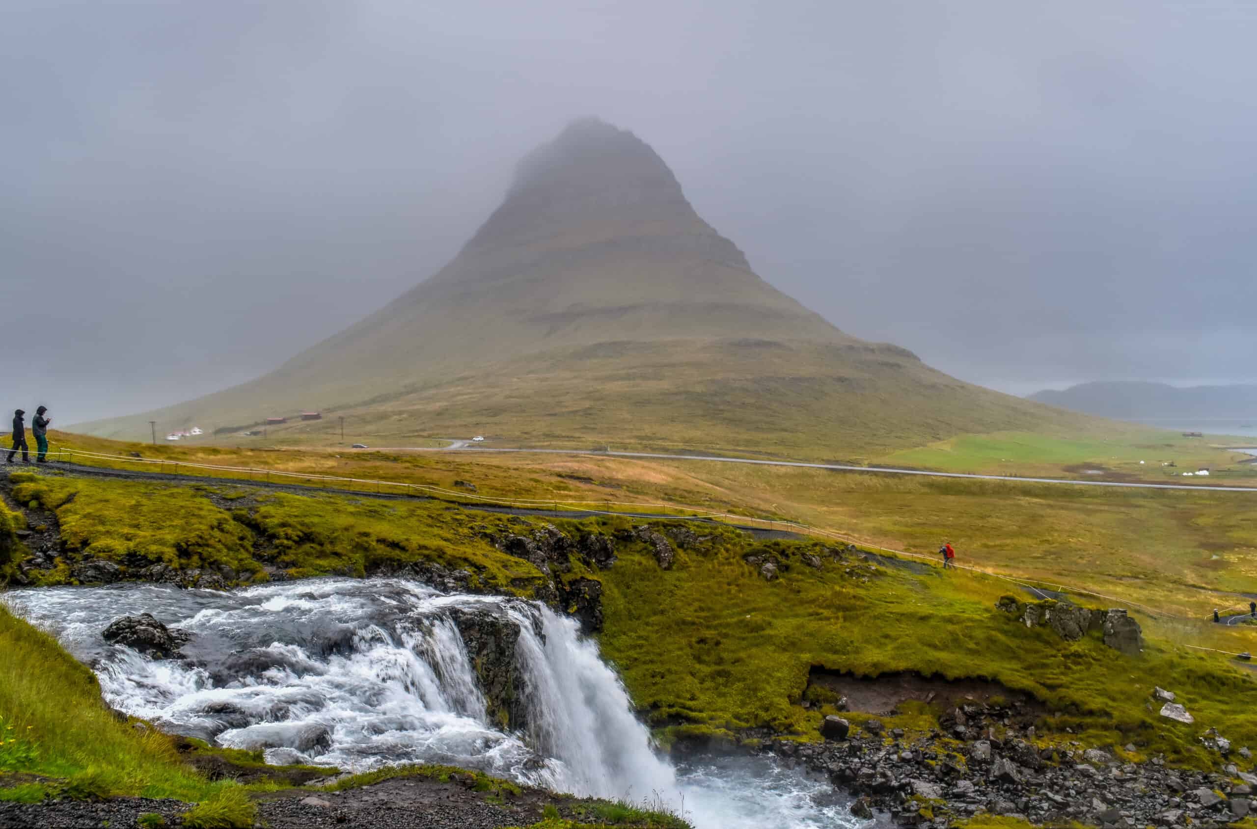 Kirkjufellsfoss waterfall iceland Snæfellsnes