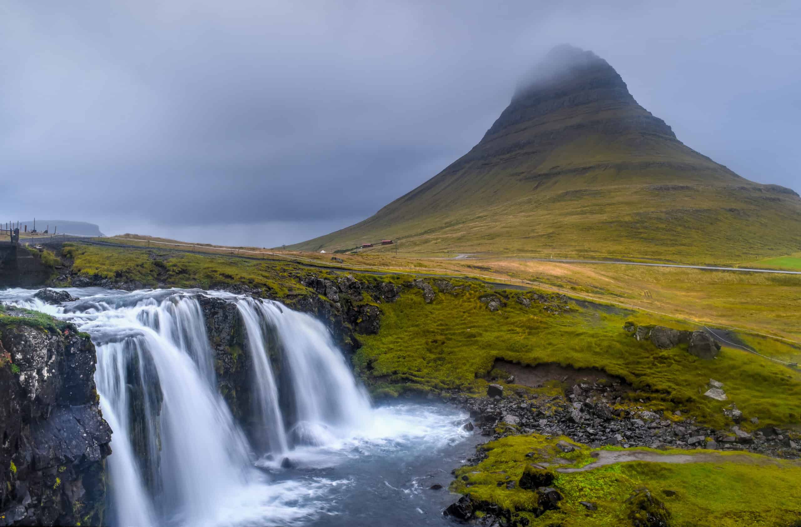 Kirkjufellsfoss waterfall iceland Snæfellsnes