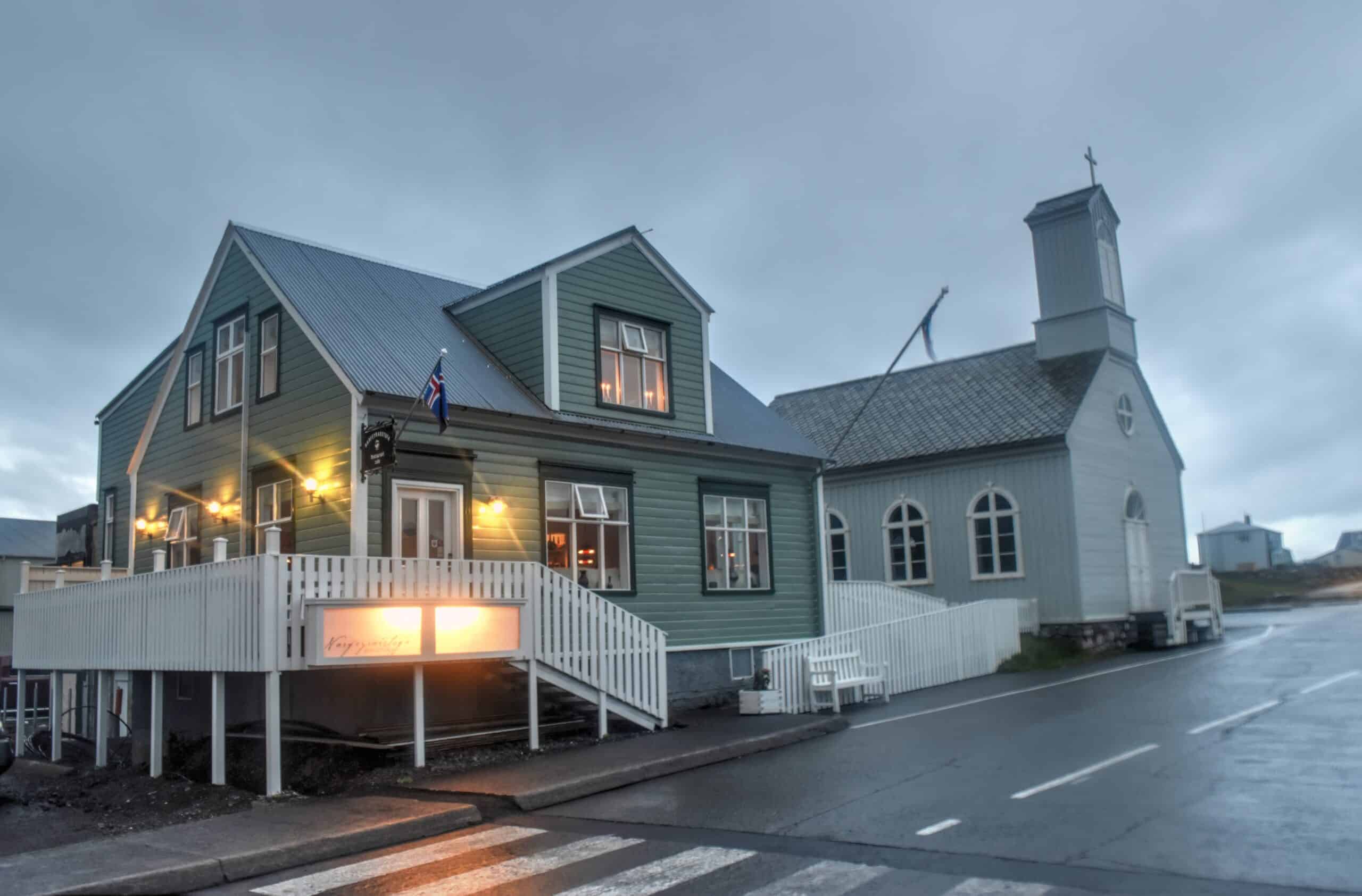 Stykkishólmur Snæfellsnes iceland church