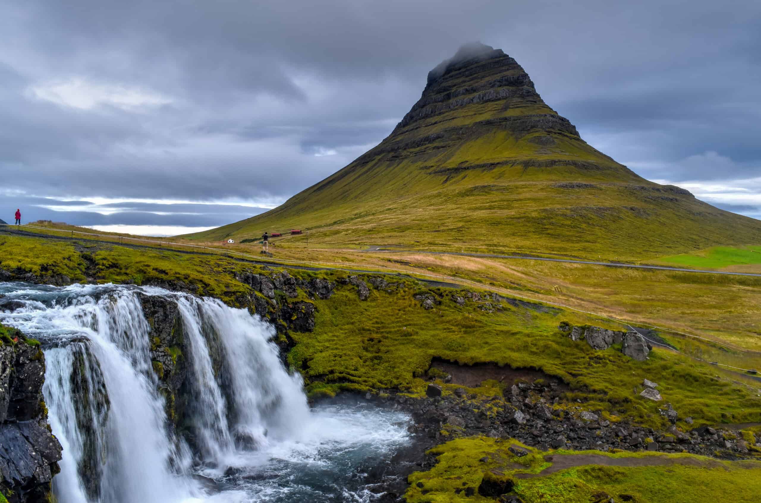 Kirkjufellsfoss waterfall iceland Snæfellsnes