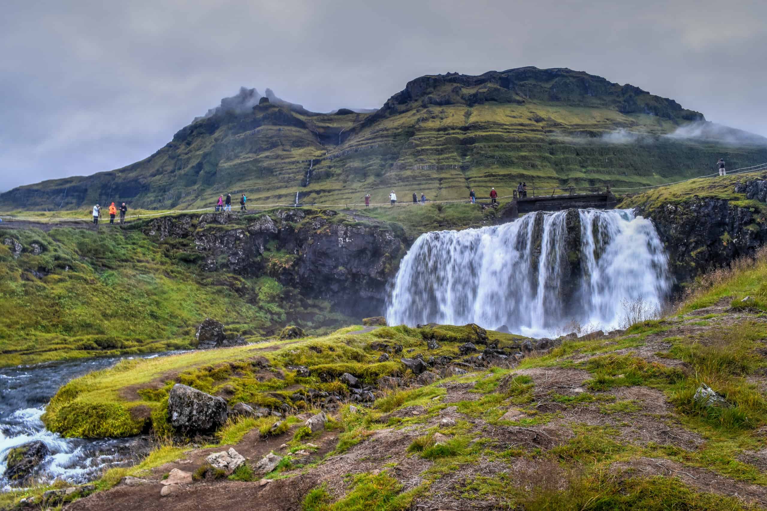 Kirkjufellsfoss waterfall iceland