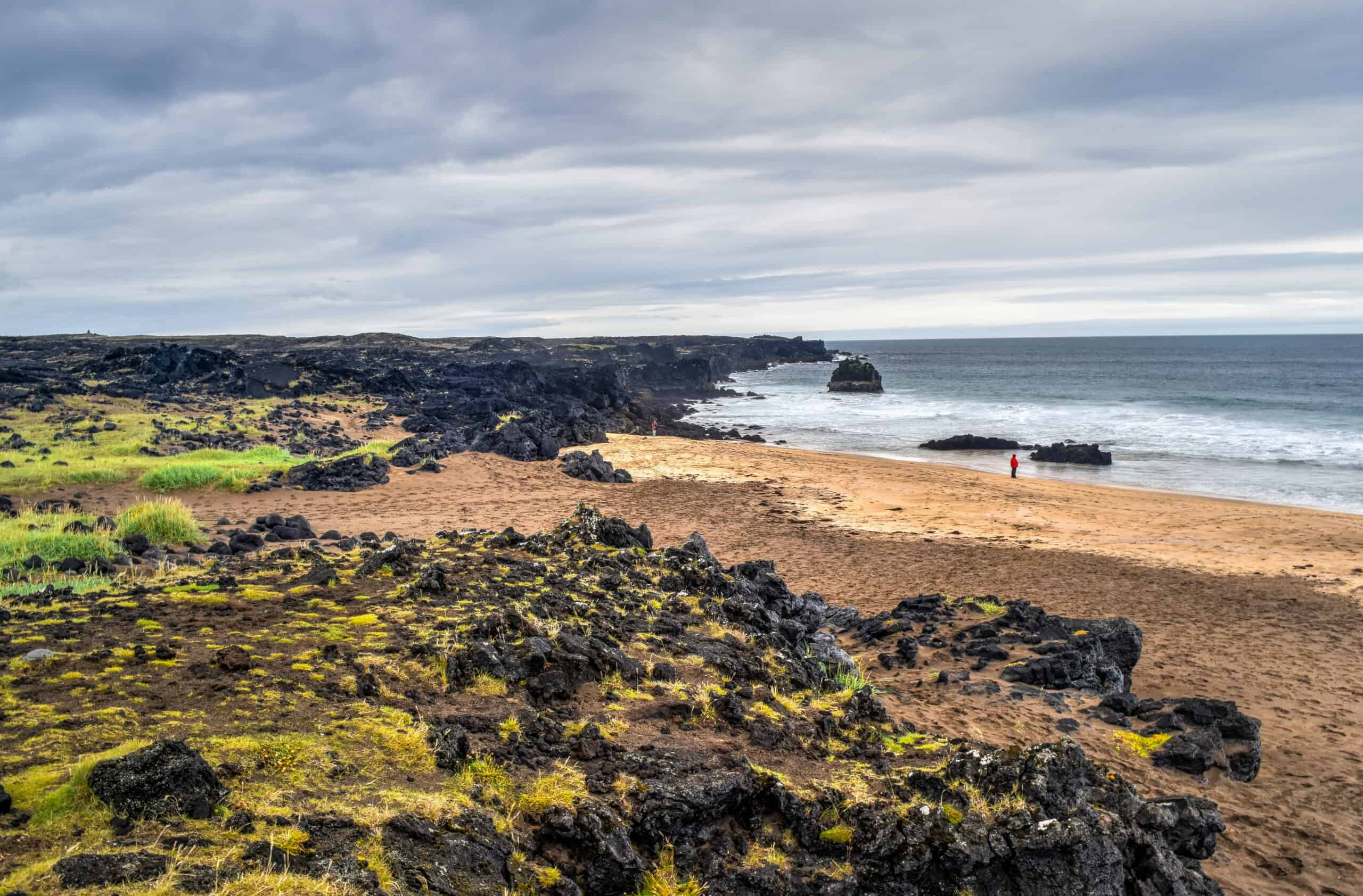 Skarðsvík Beach iceland Snæfellsnes