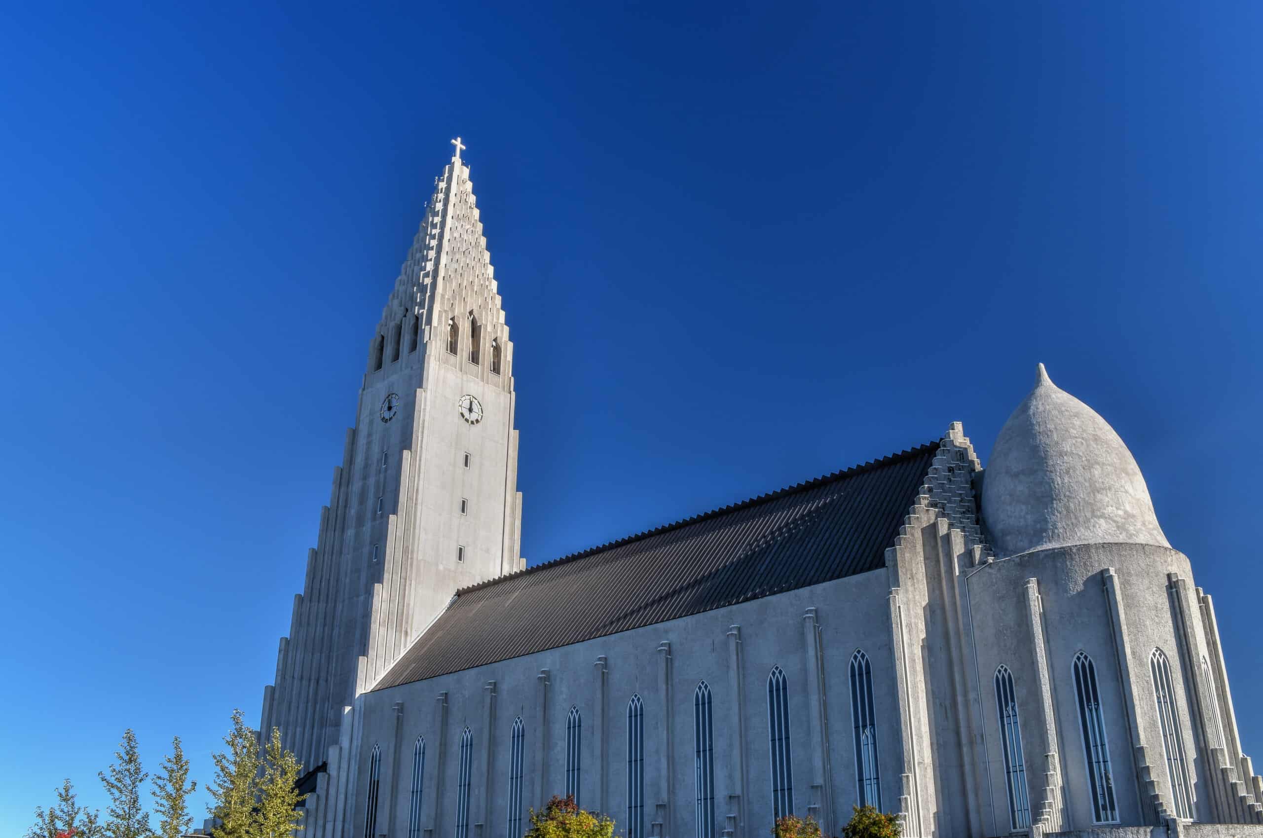 Hallgrímskirkja church iceland reykjavik