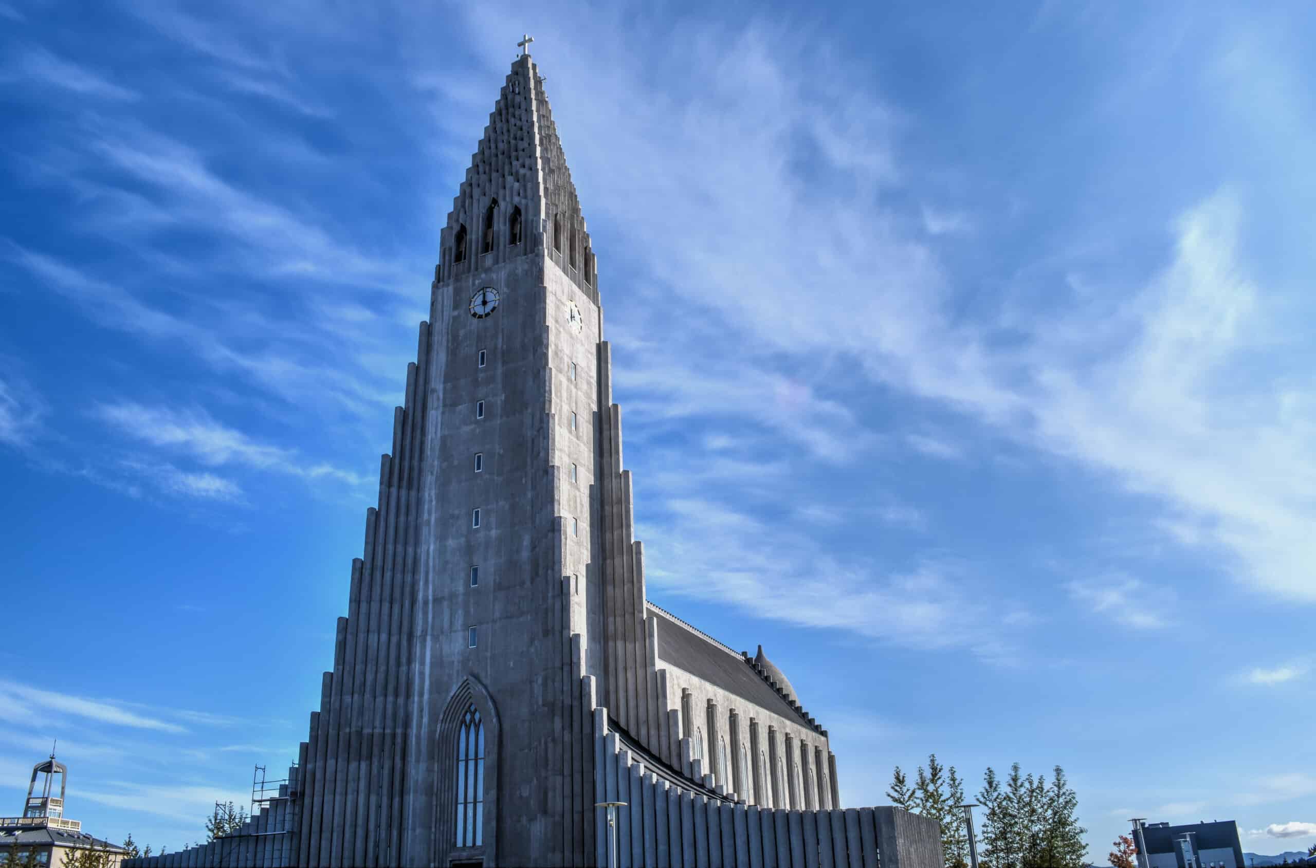 Hallgrímskirkja church iceland  reykjavik