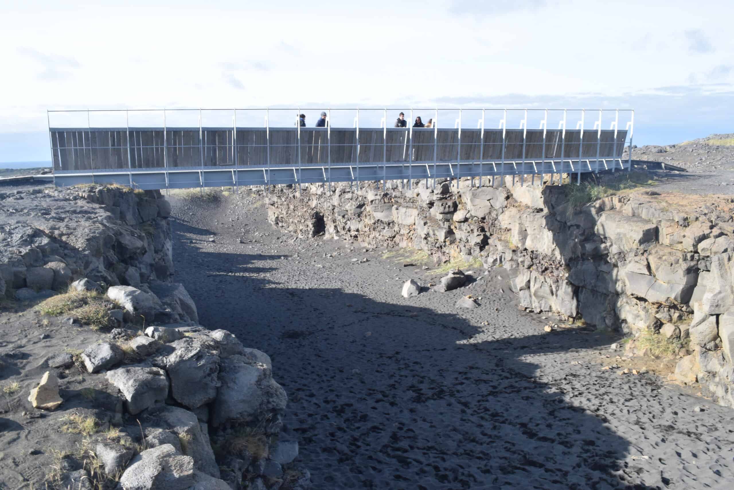 Bridge Between Two Continents iceland