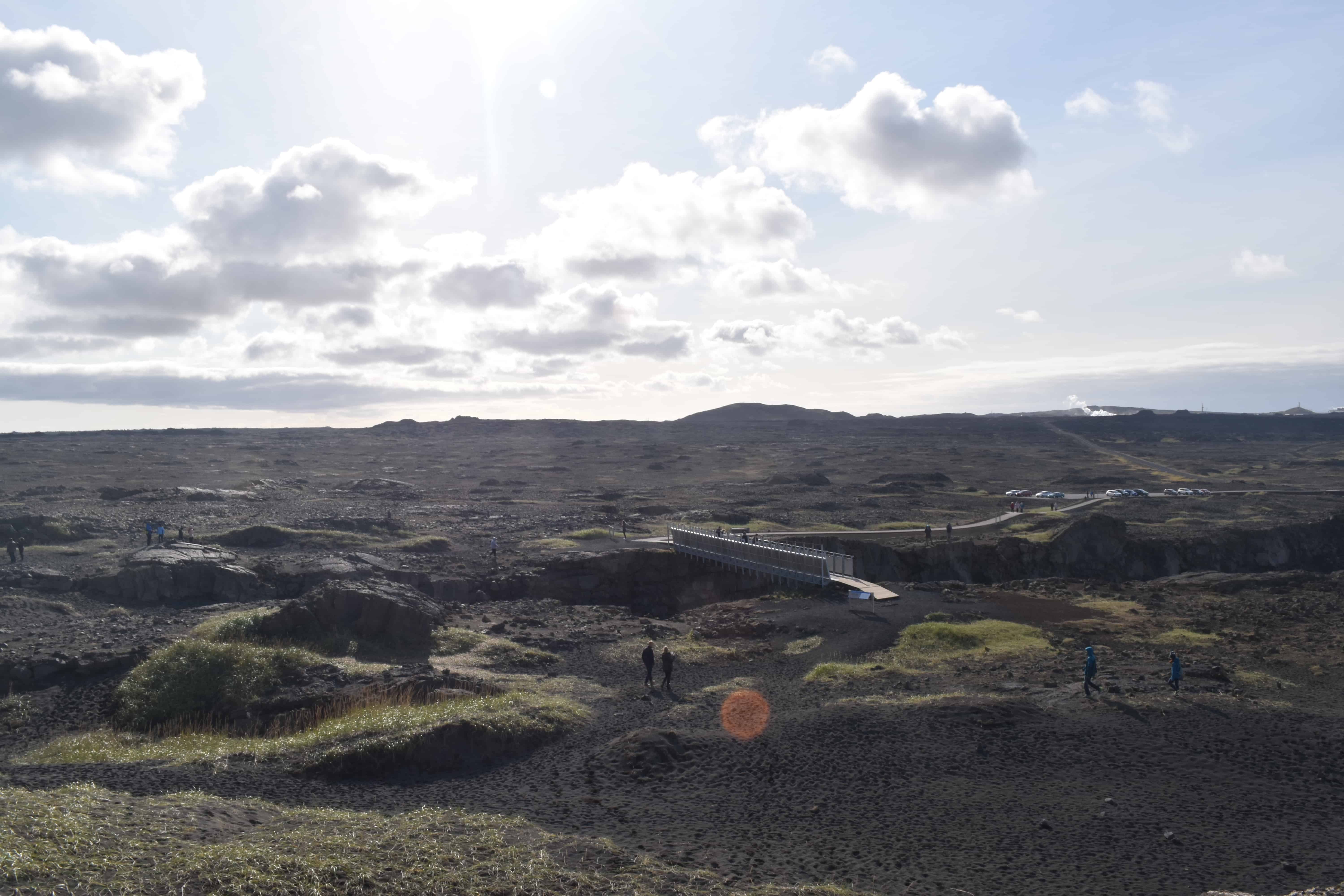 Bridge Between Two Continents iceland