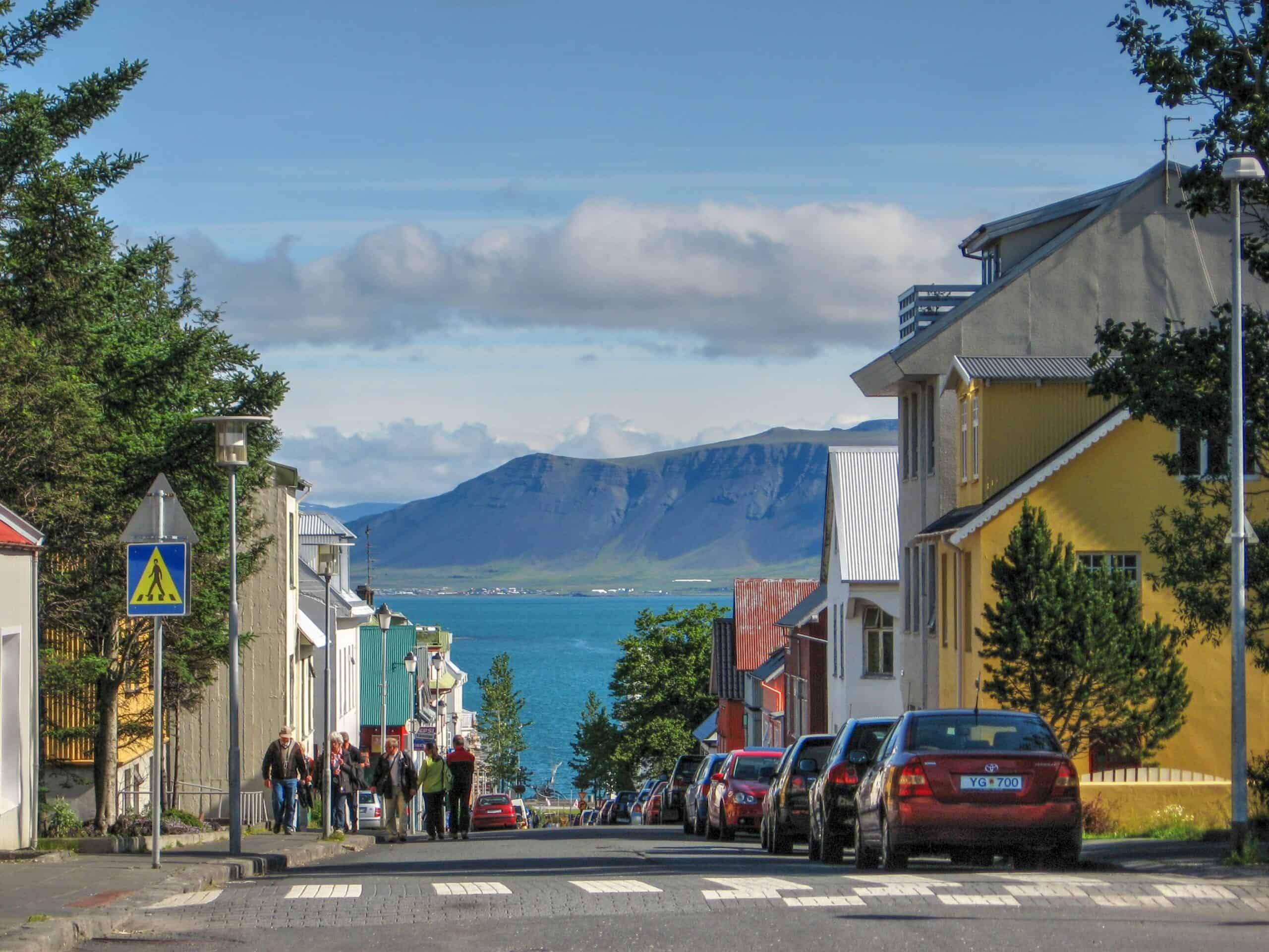 reykjavik street iceland 