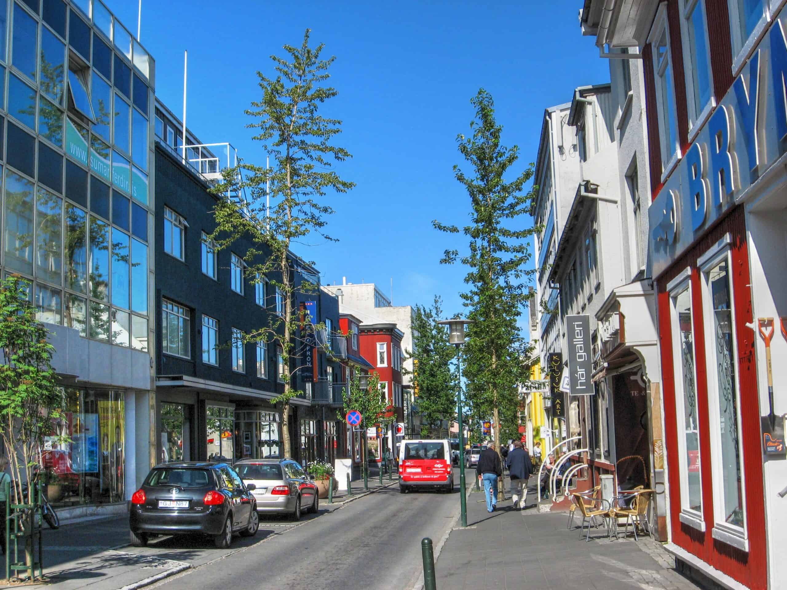 reykjavik street iceland