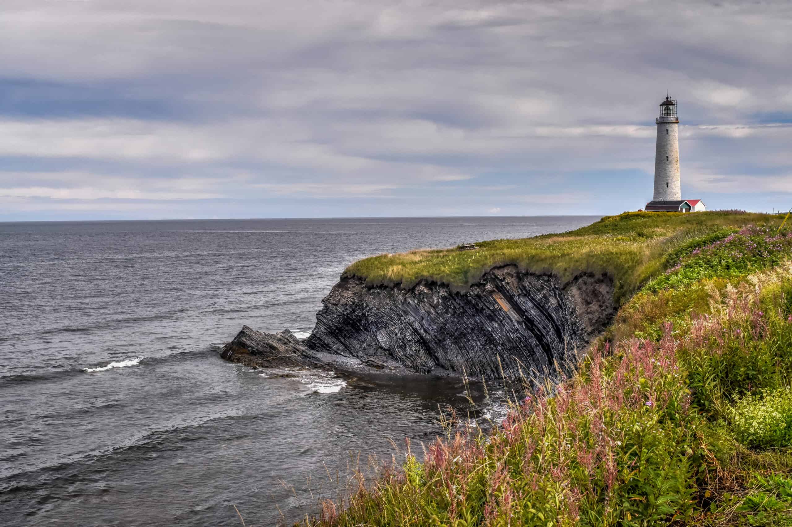 canada's tallest lighthouse in gaspésie