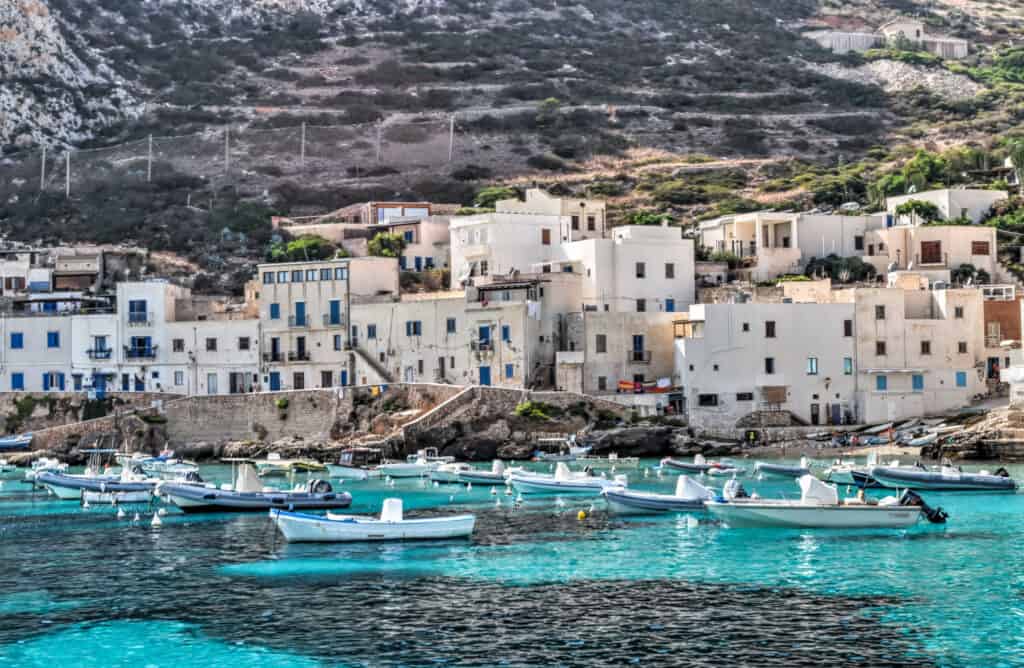 Levanzo marina egadi islands sicily travel