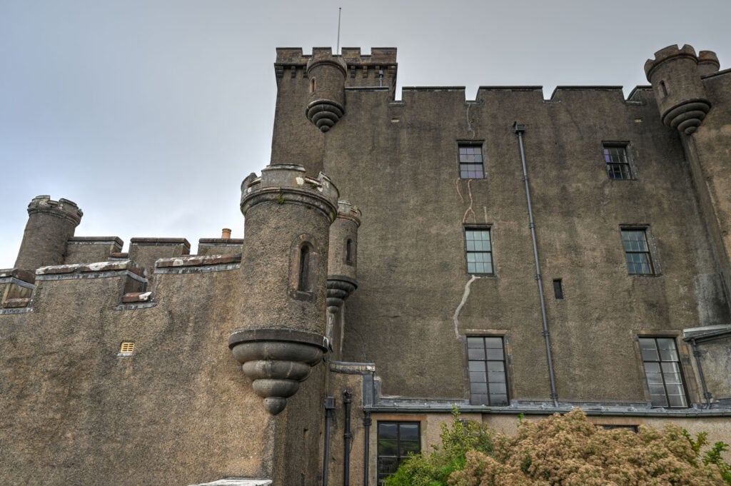 Dunvegan Castle wall