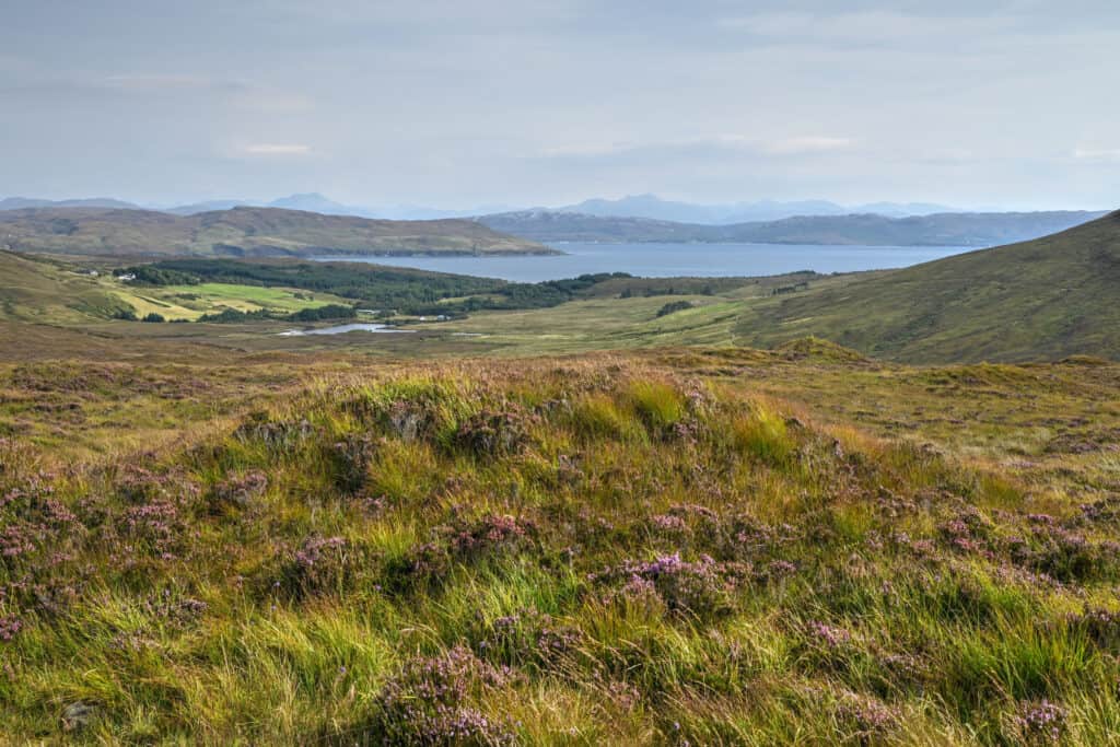 camasunary bay hiking trail on the isle of skye 