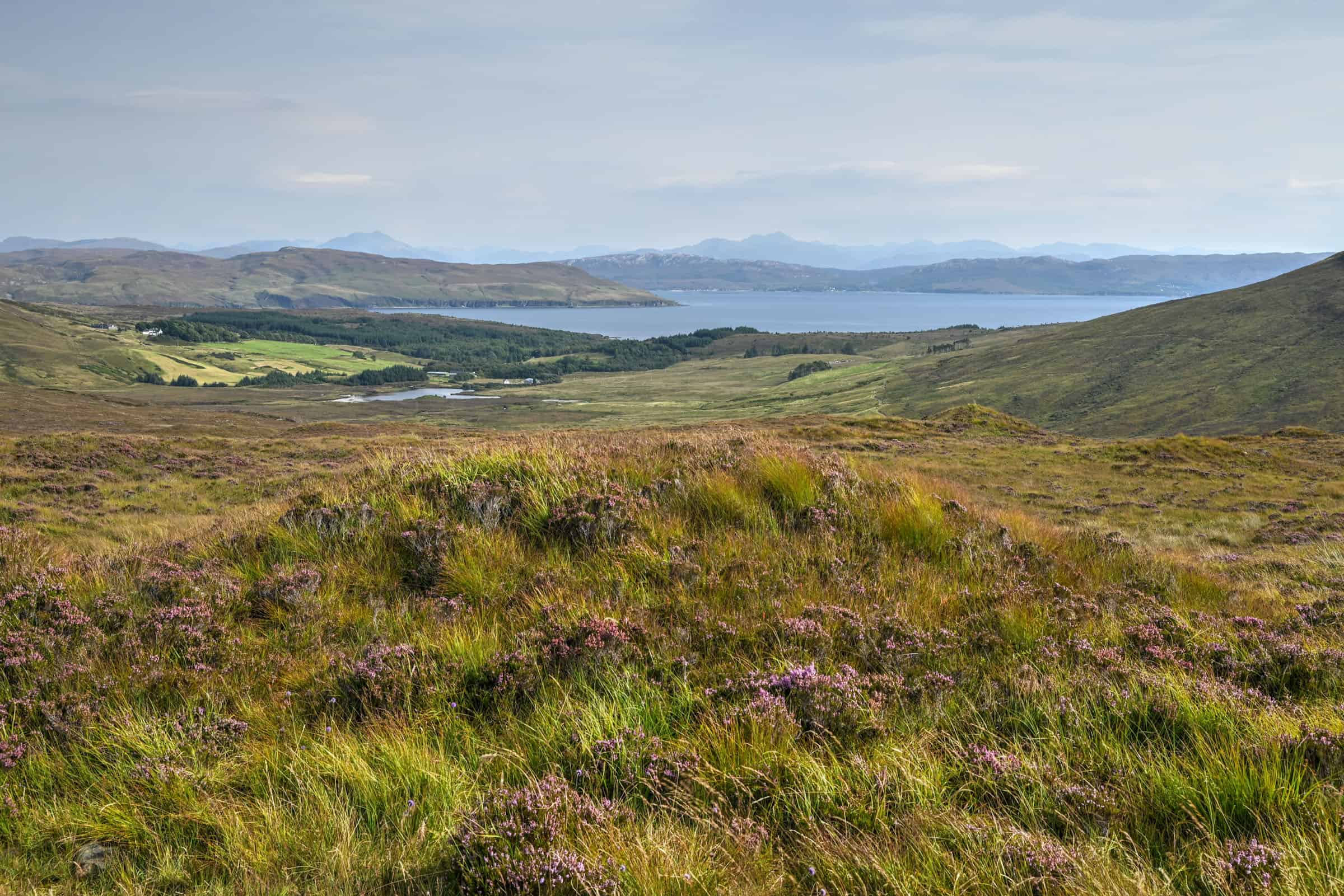 camasunary bay hiking trail on the isle of skye