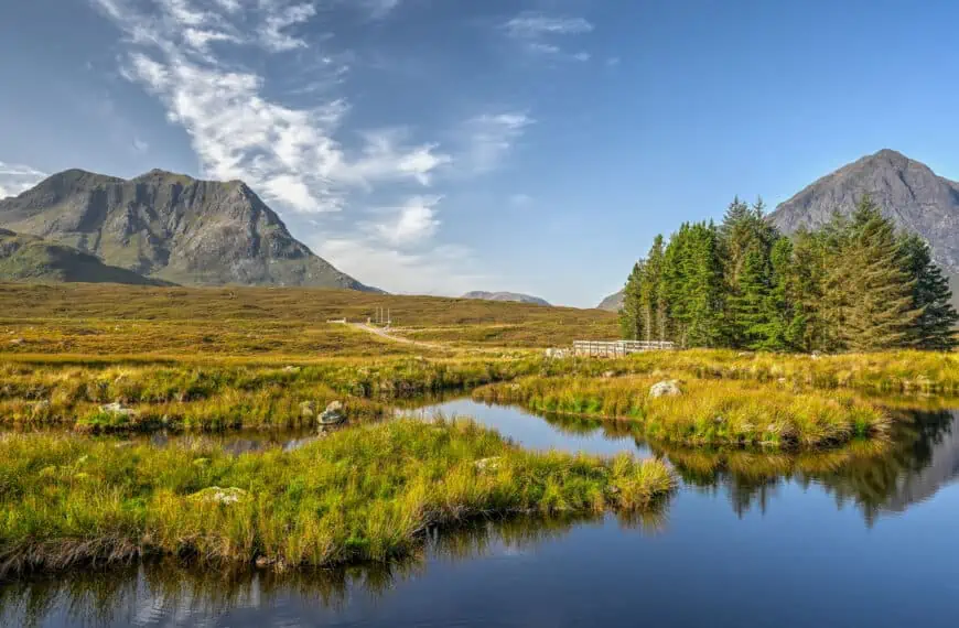 view from Kingshouse hotel, glencoe