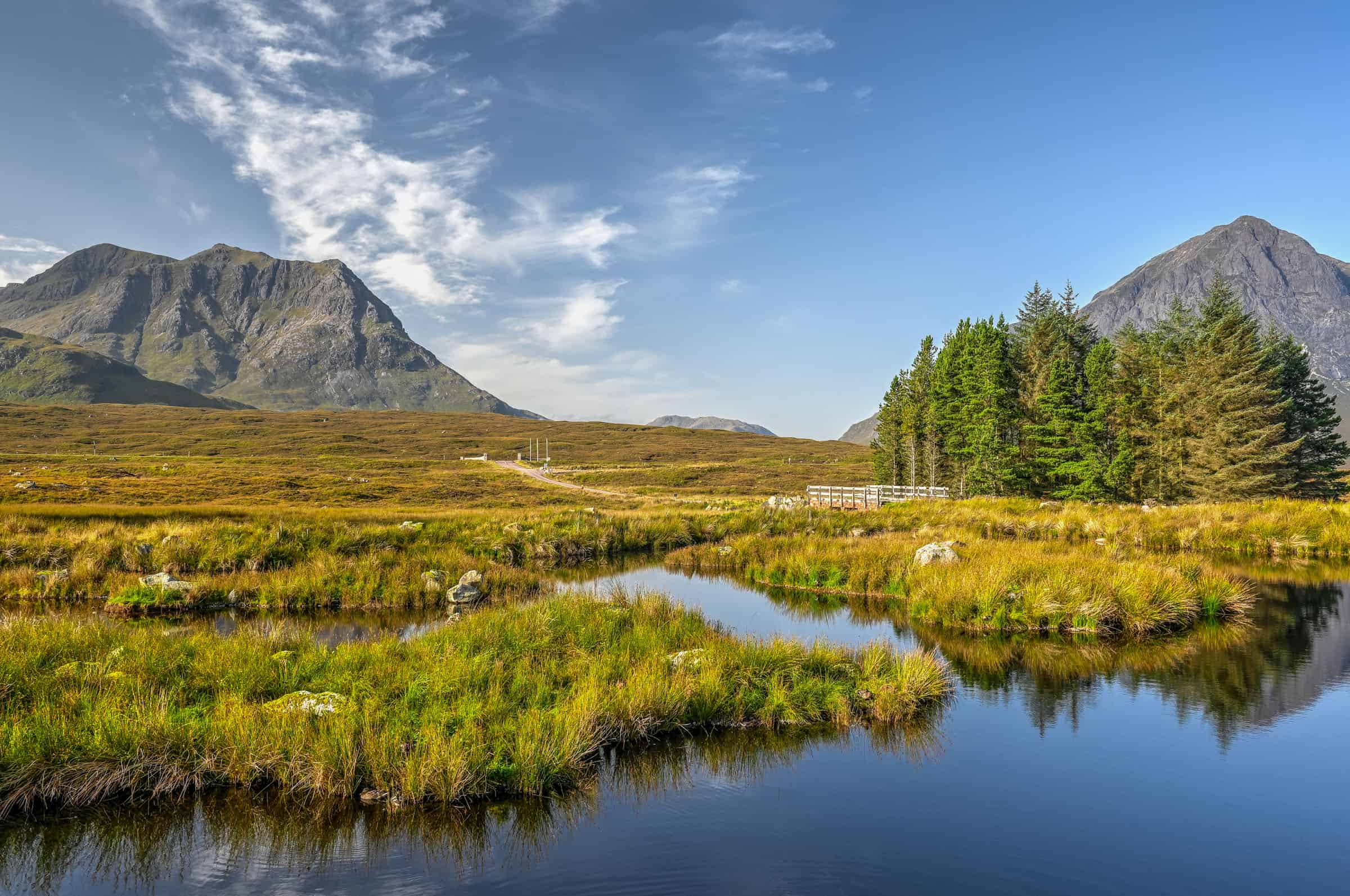 view from Kingshouse hotel, glencoe