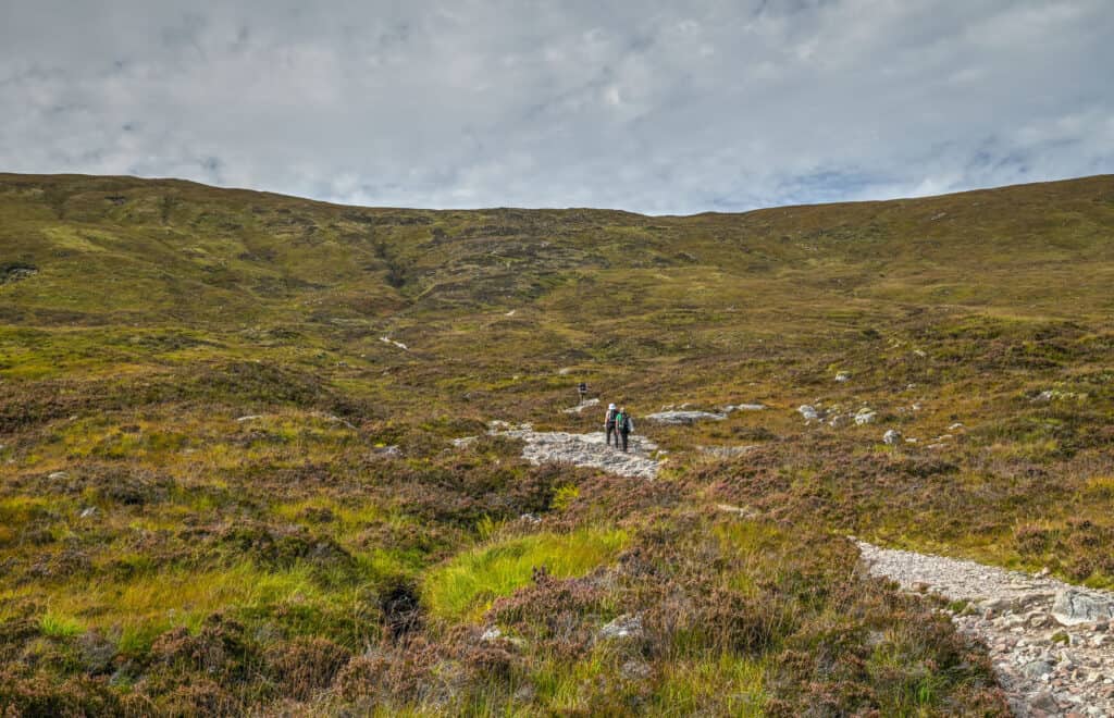 devil's staircase trail in glencoe