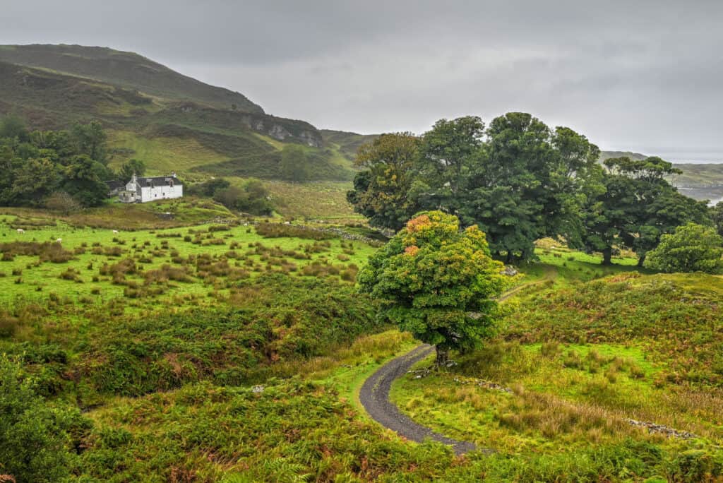 isle of kerrera farm house