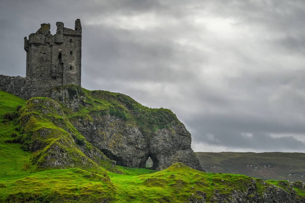 isle of kerrera gylen castle