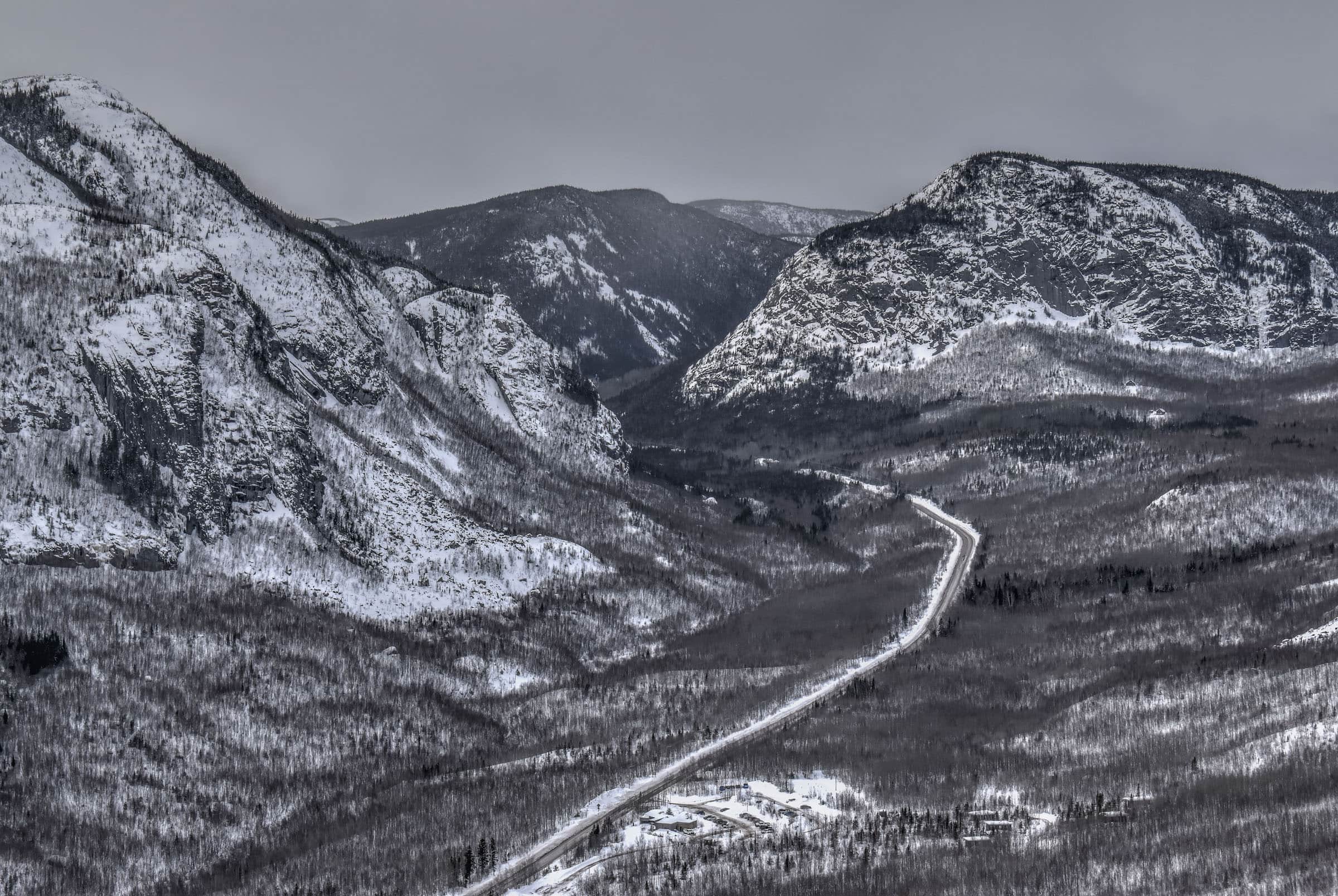 la chouenne trail grands jardins charlevoix