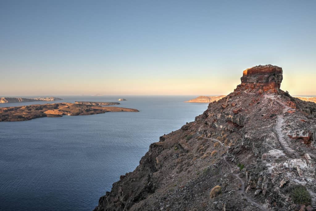 skaros rock santorini