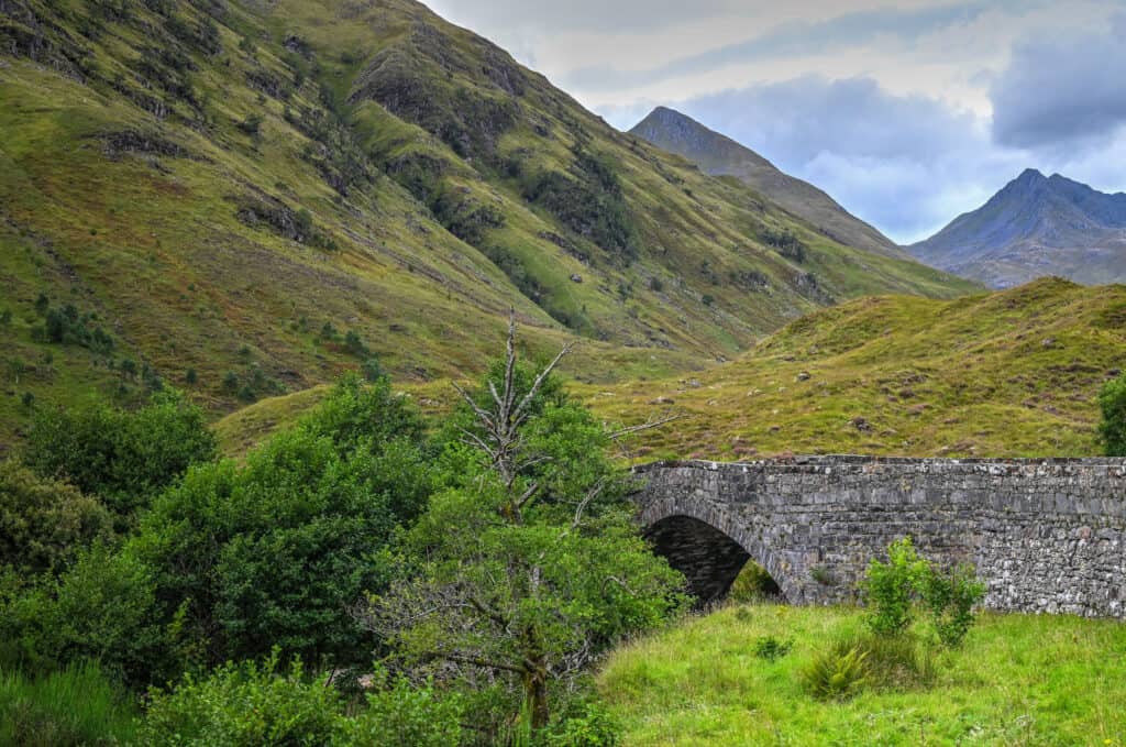 Glen Shiel Bridge Scotland