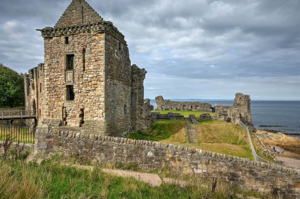 st andrews castle in scotland