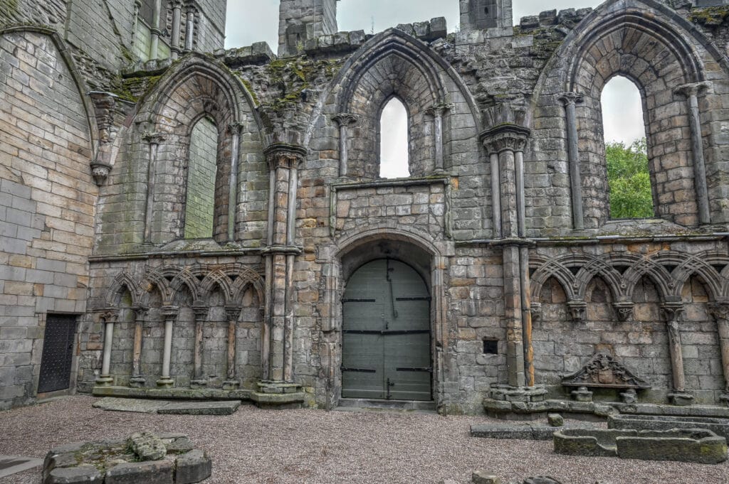 Holyrood Abbey ruins