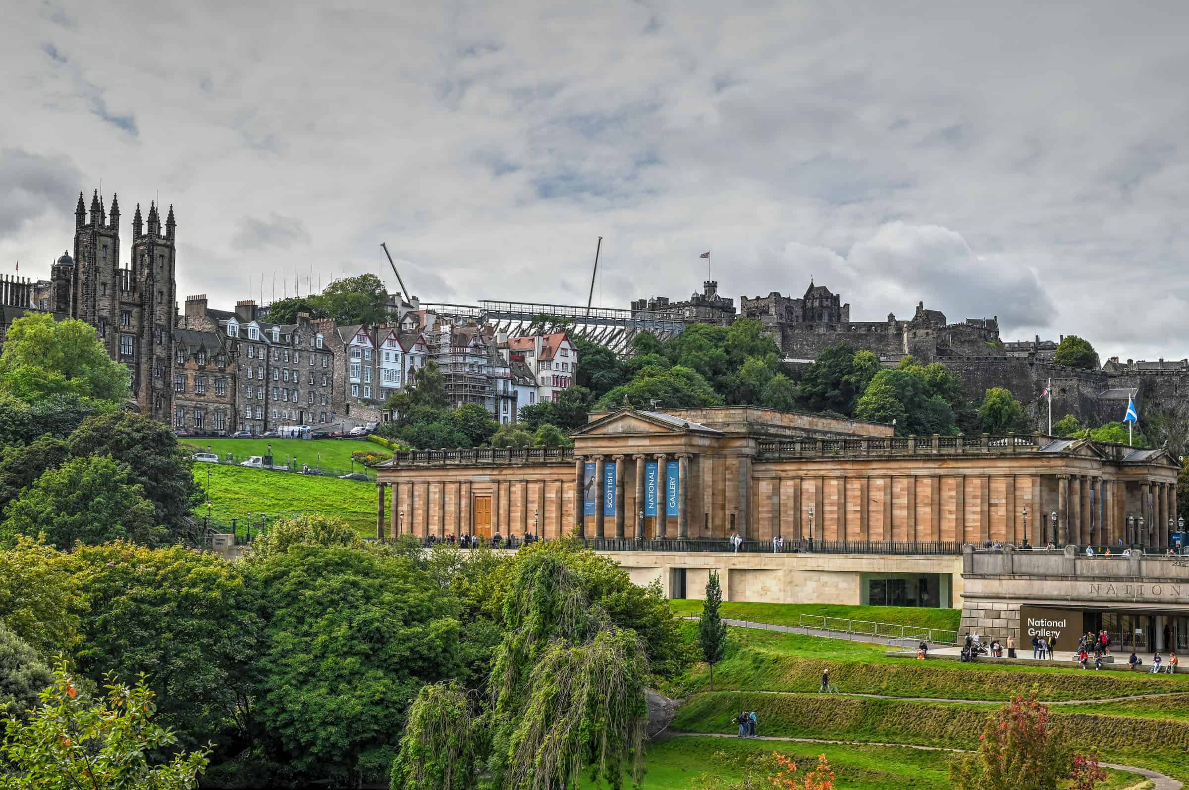 Scottish National Gallery princes street gardens