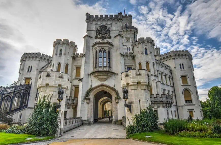 Hluboká nad Vltavou Castle czech republic
