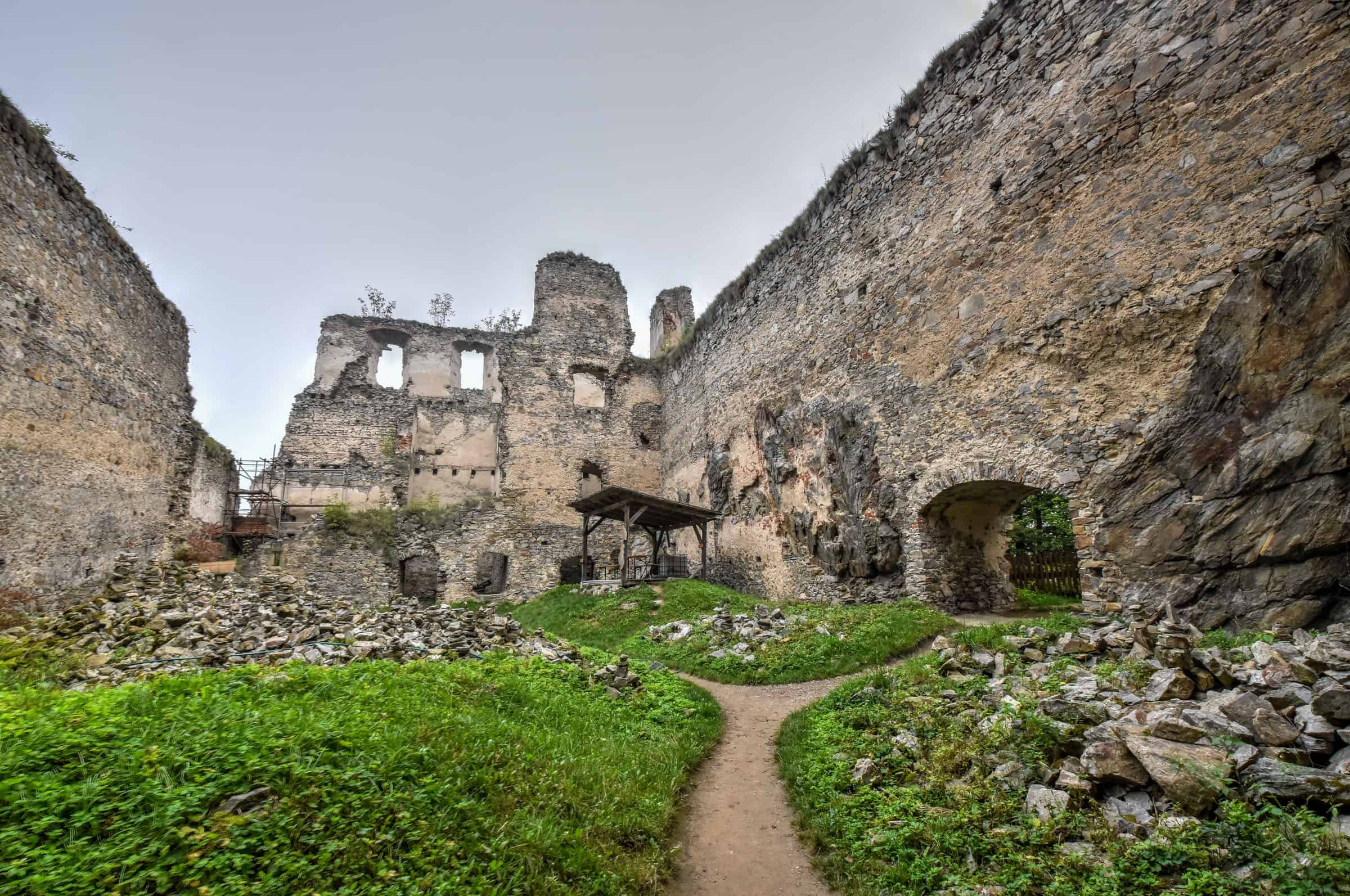 Dívcí Kámen Castle Ruins czechia