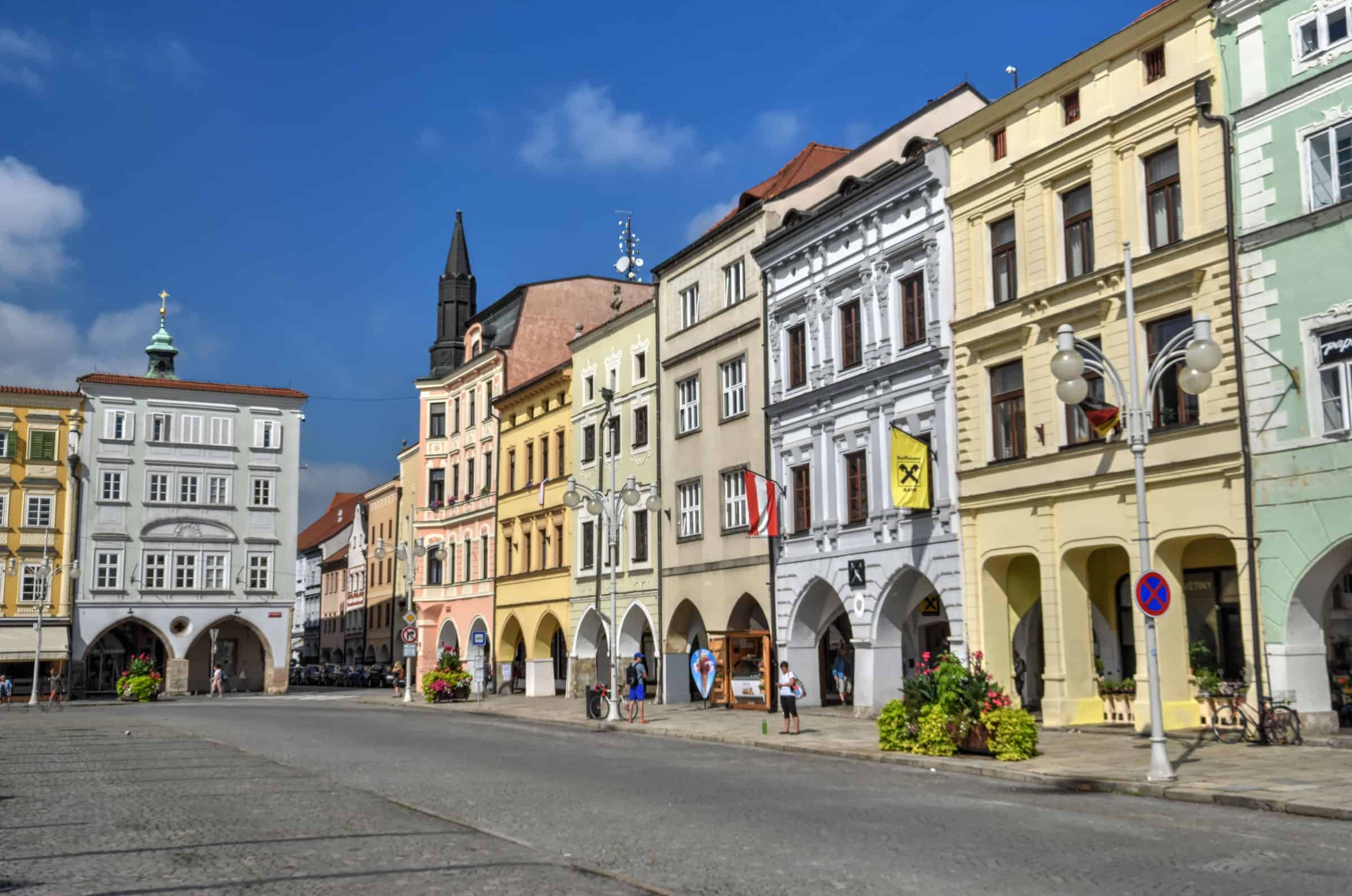 Old Town Square ceske budejovice