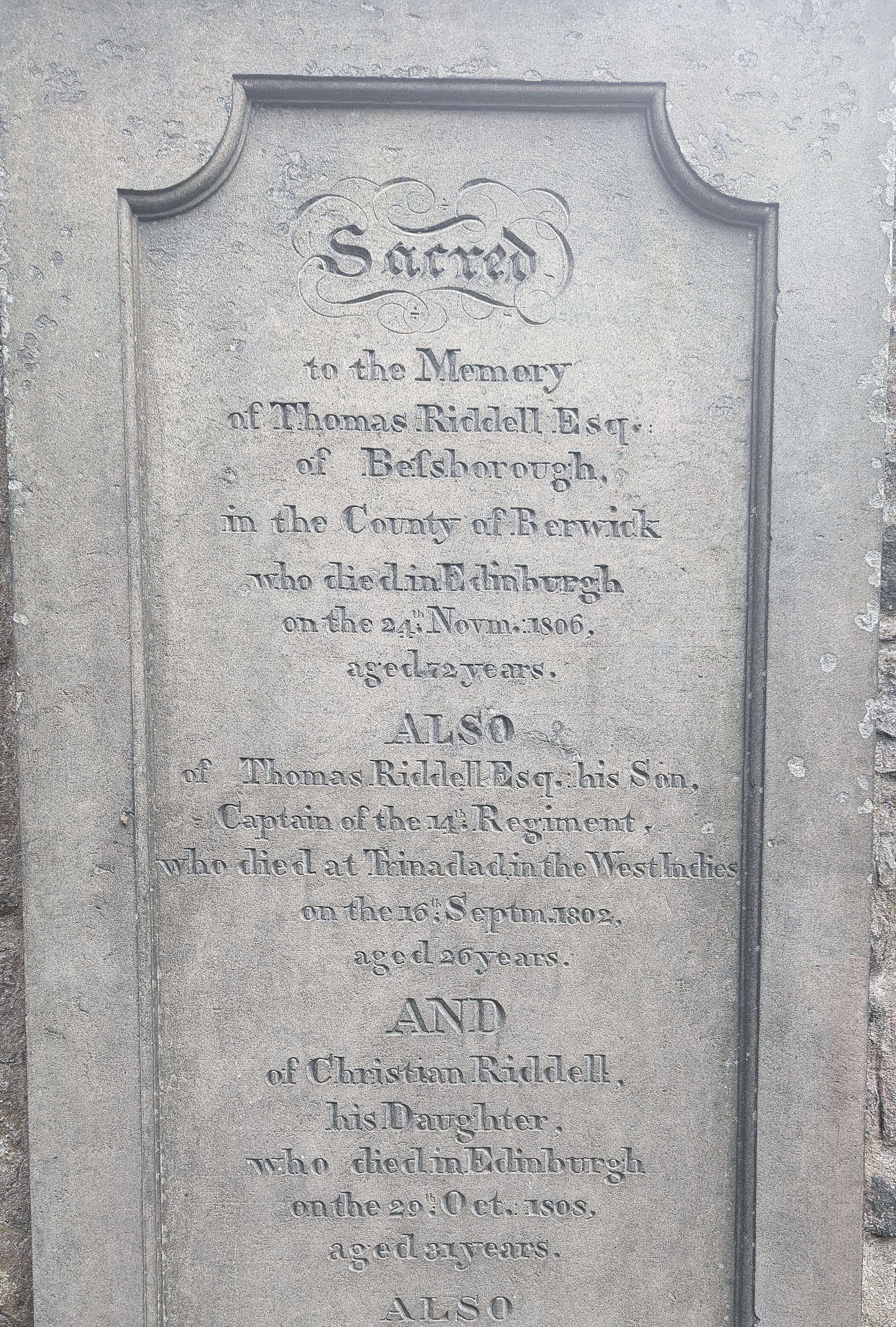 Greyfriars Kirkyard edinburgh tom riddle